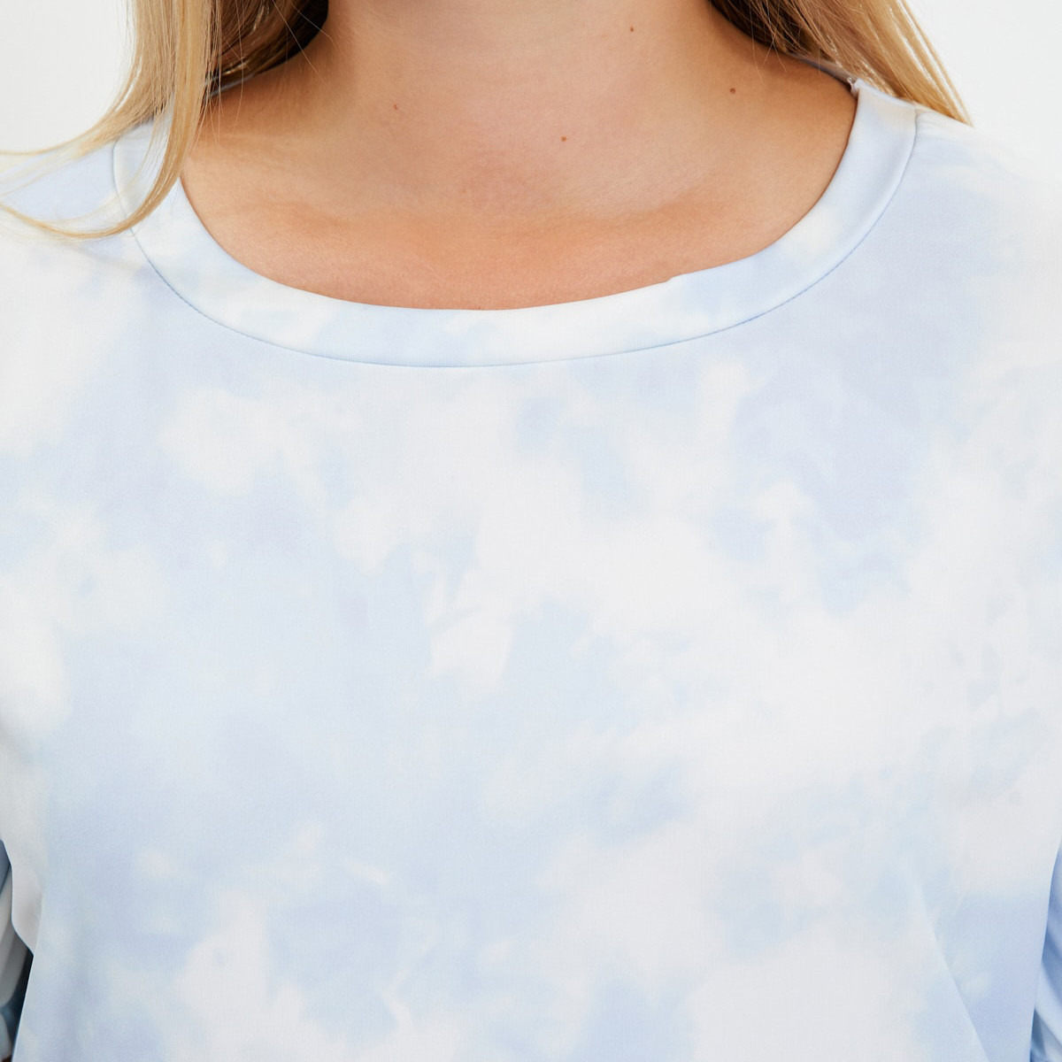 Trendyol Women Tie and Dye Short Sleeves T-Shirt-women-clothing-tshirts-image-6