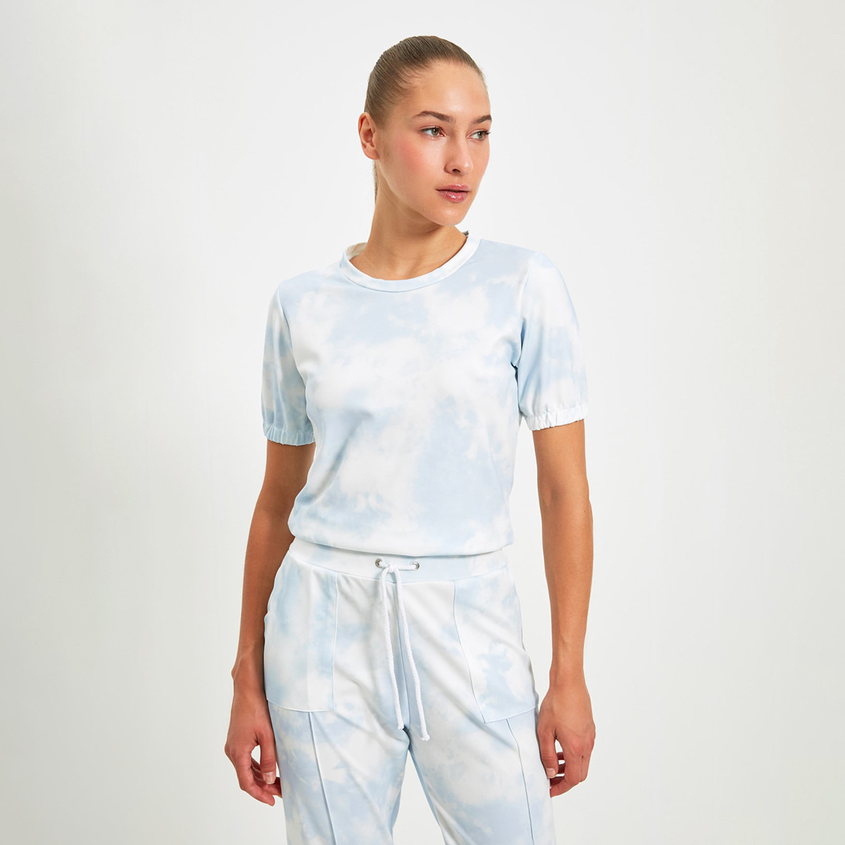 ترينديول أزرق تي شيرت-women-clothing-tshirts-image-9