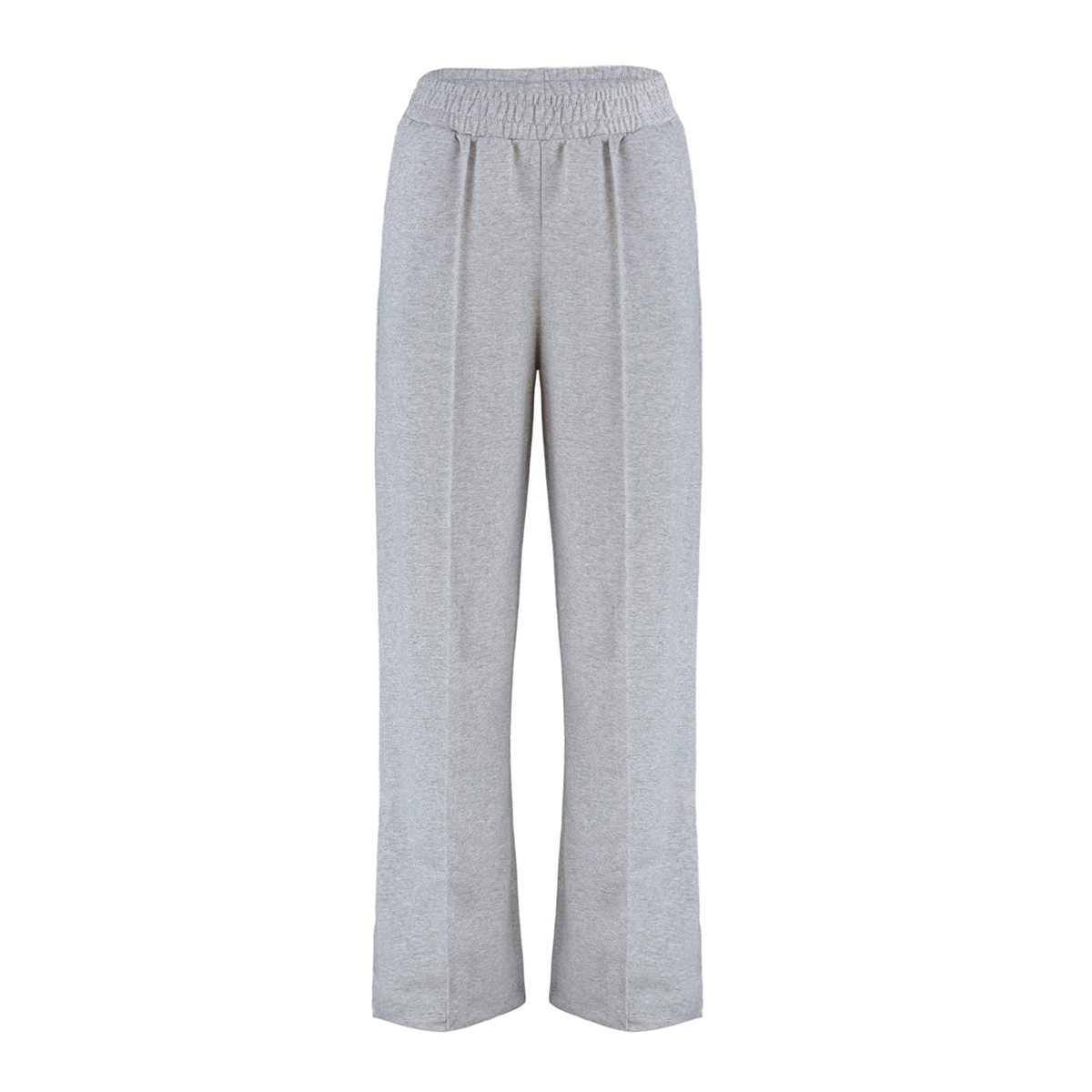 بنطال رياضي بحواف مشقوقة من ترينديول نسائي سادة مع أسود وجيوب مائلة-women-clothing-bottoms-trousers-image-18