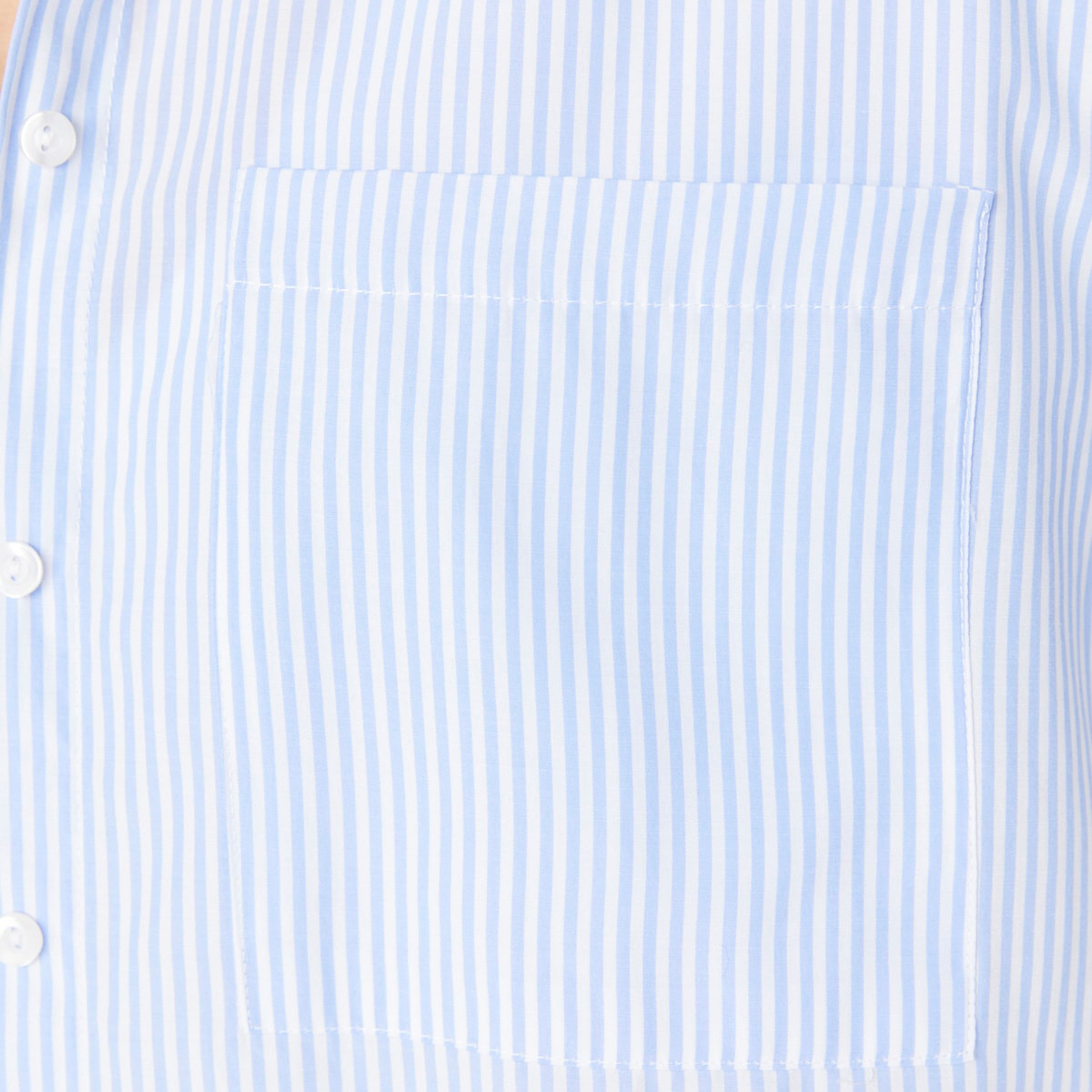 قميص حريمي مخطط بياقة من تريندyol-women-clothing-shirtsandblouses-shirts-image-6
