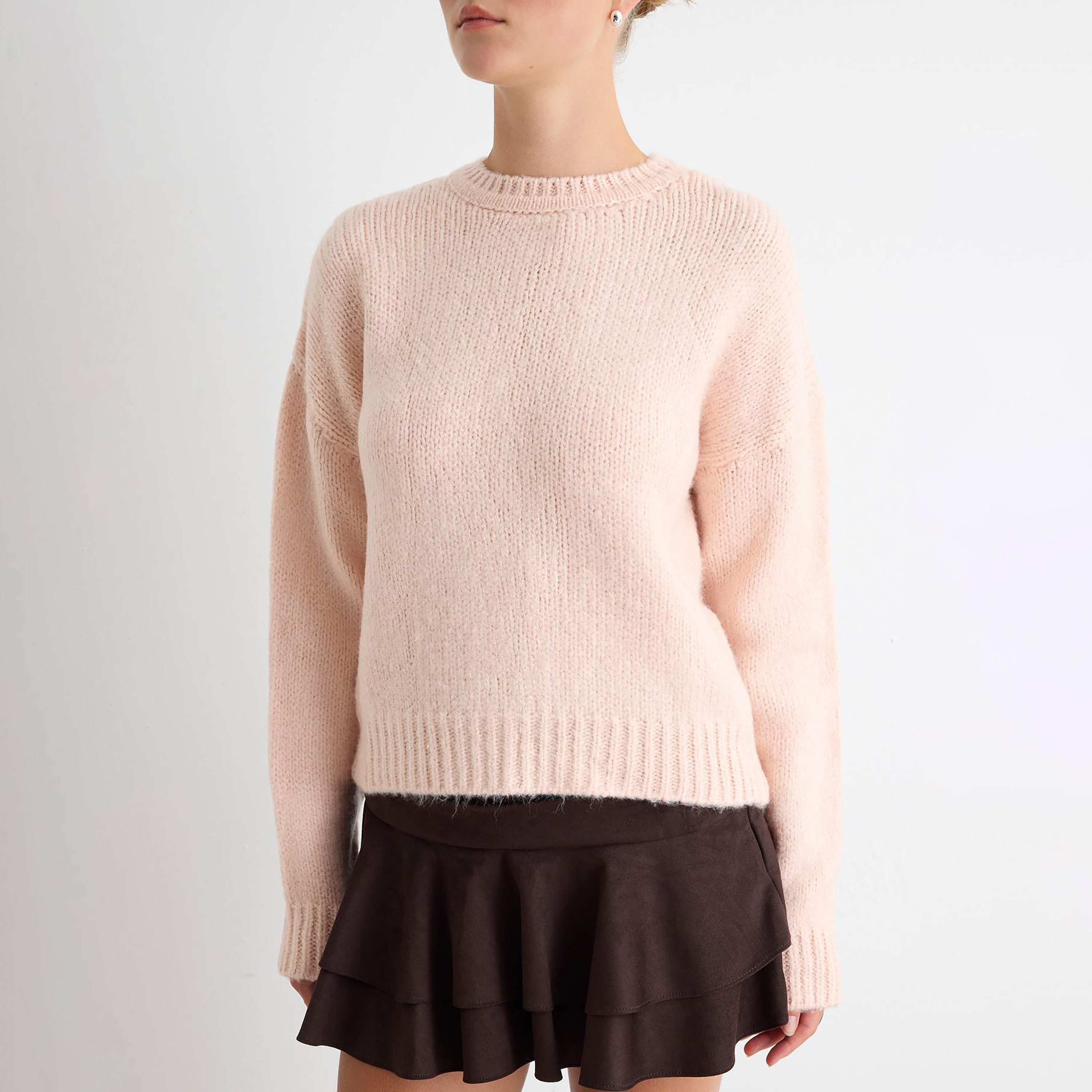 بلوفر حريمي بأكمام منسدلة من تريندyol ميلا-women-winterwear-cardigansandjumpers-jumpers-image-3