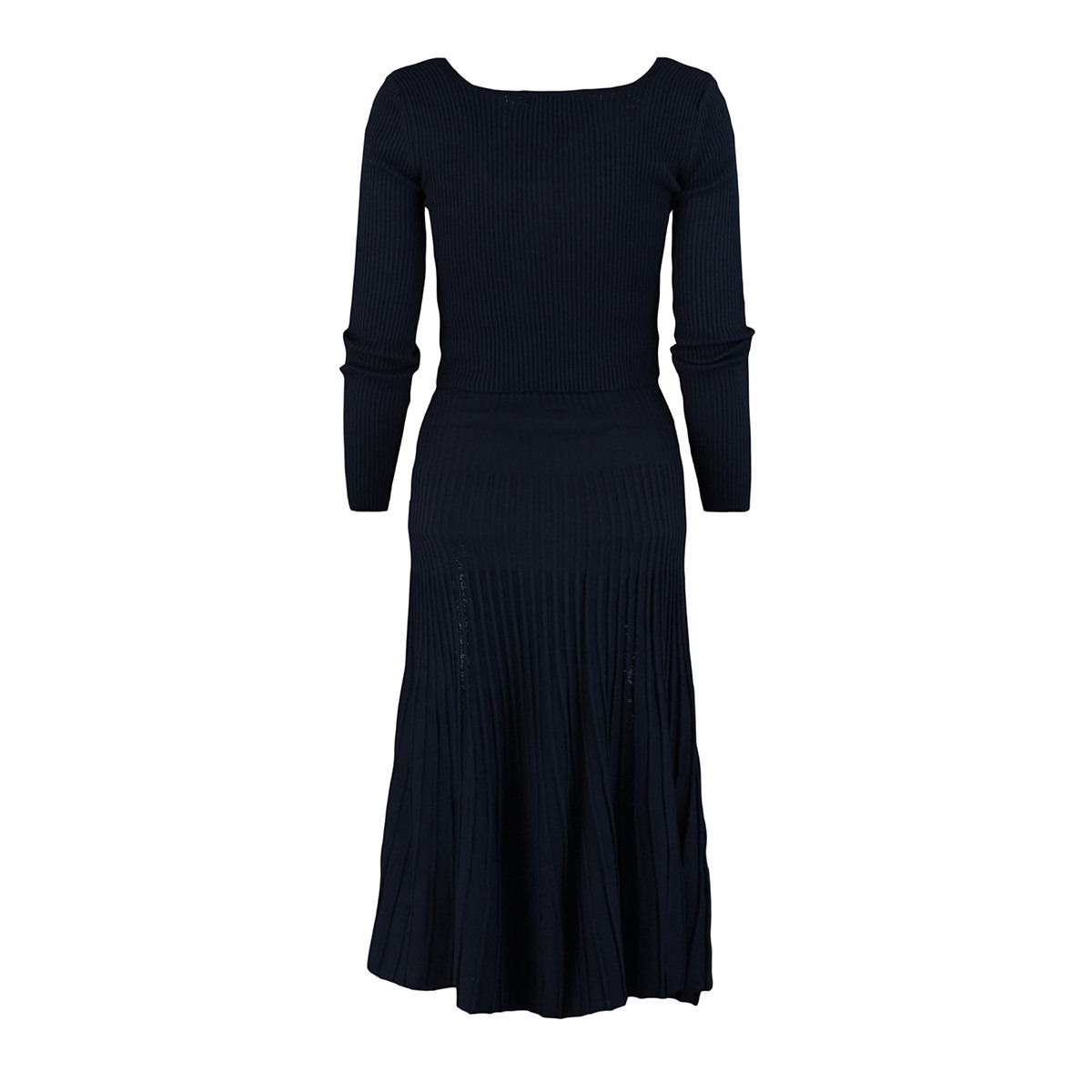 Trendyol Women Knitted Square Neck Top and Ruffled Hem Skirt Set-women-clothing-coordsets-image-6