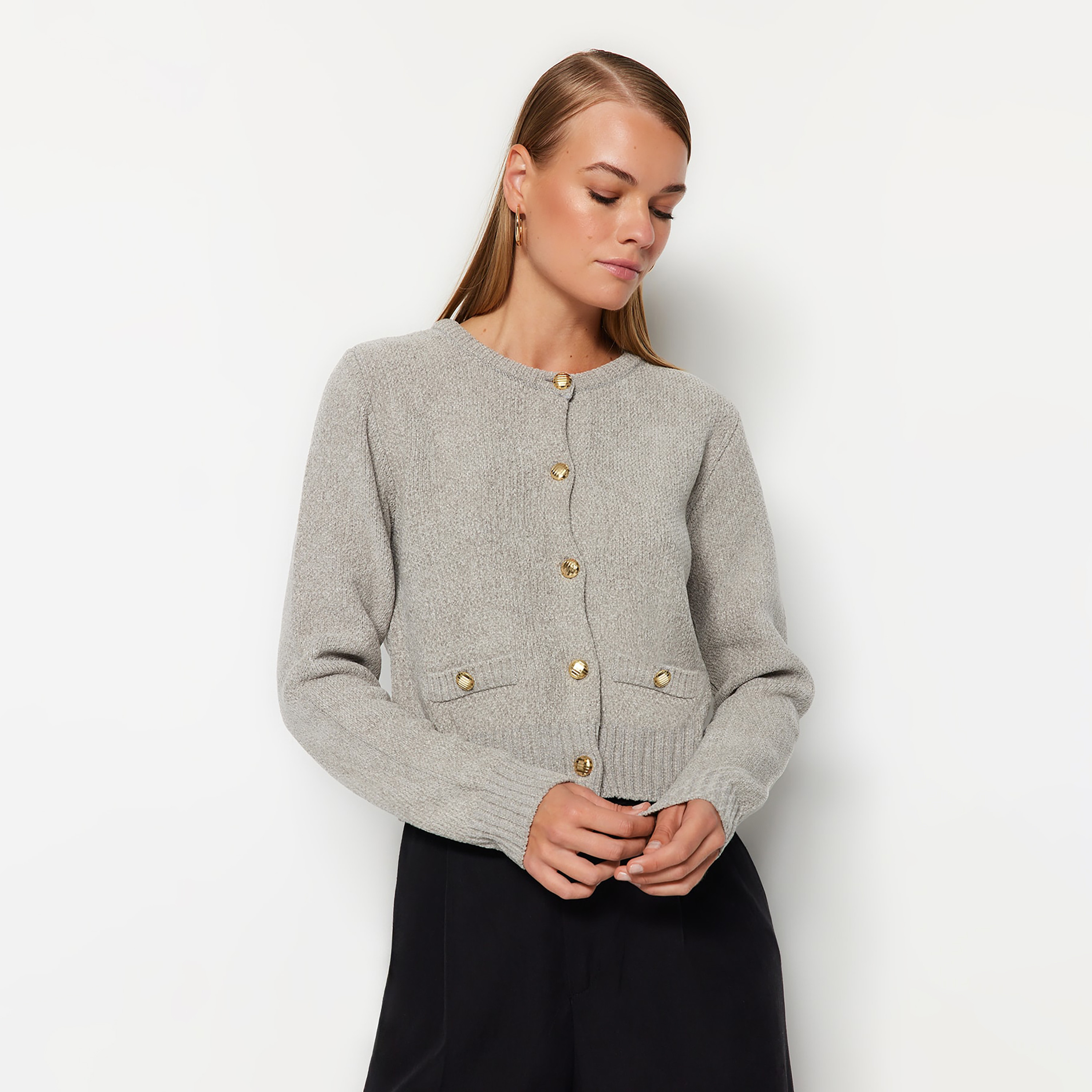 كارديجان حريمي من ترينديول ميلا-women-winterwear-cardigansandjumpers-cardigans-image-1
