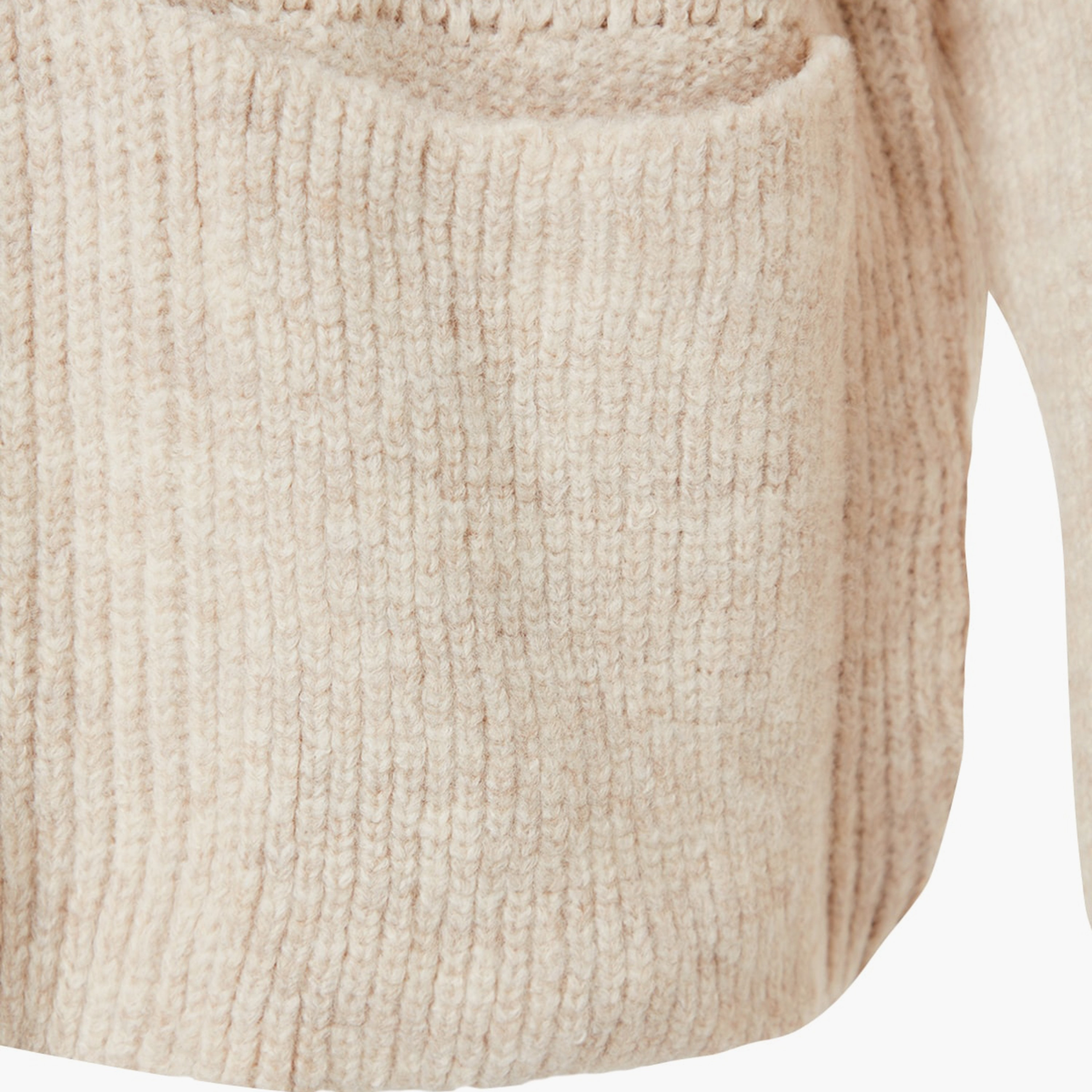 Trendyolmilla Stone Dropped Sleeves Women's Cardigan-women-winterwear-cardigansandjumpers-cardigans-image-6