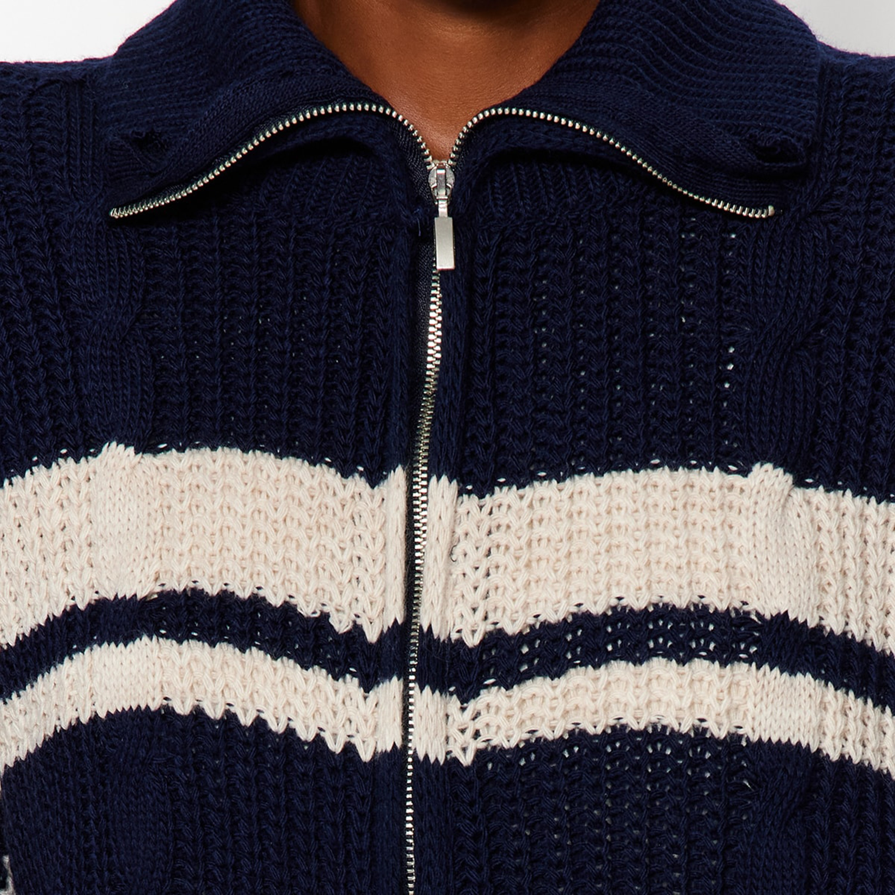 Trendyolmilla Color-Blocked Collared Dropped Sleeves Women's Cardigan-women-winterwear-cardigansandjumpers-cardigans-image-5