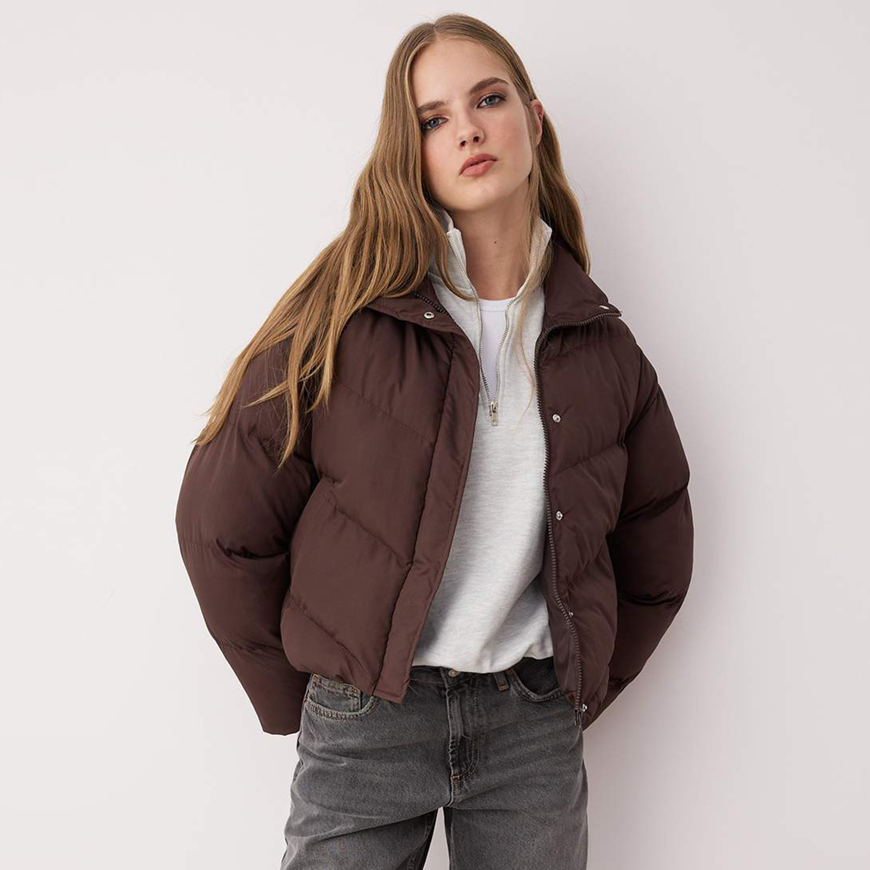 Trendyolmilla High Neck Women's Puffer Jacket-women-winterwear-coatsandjackets-jackets-image-1