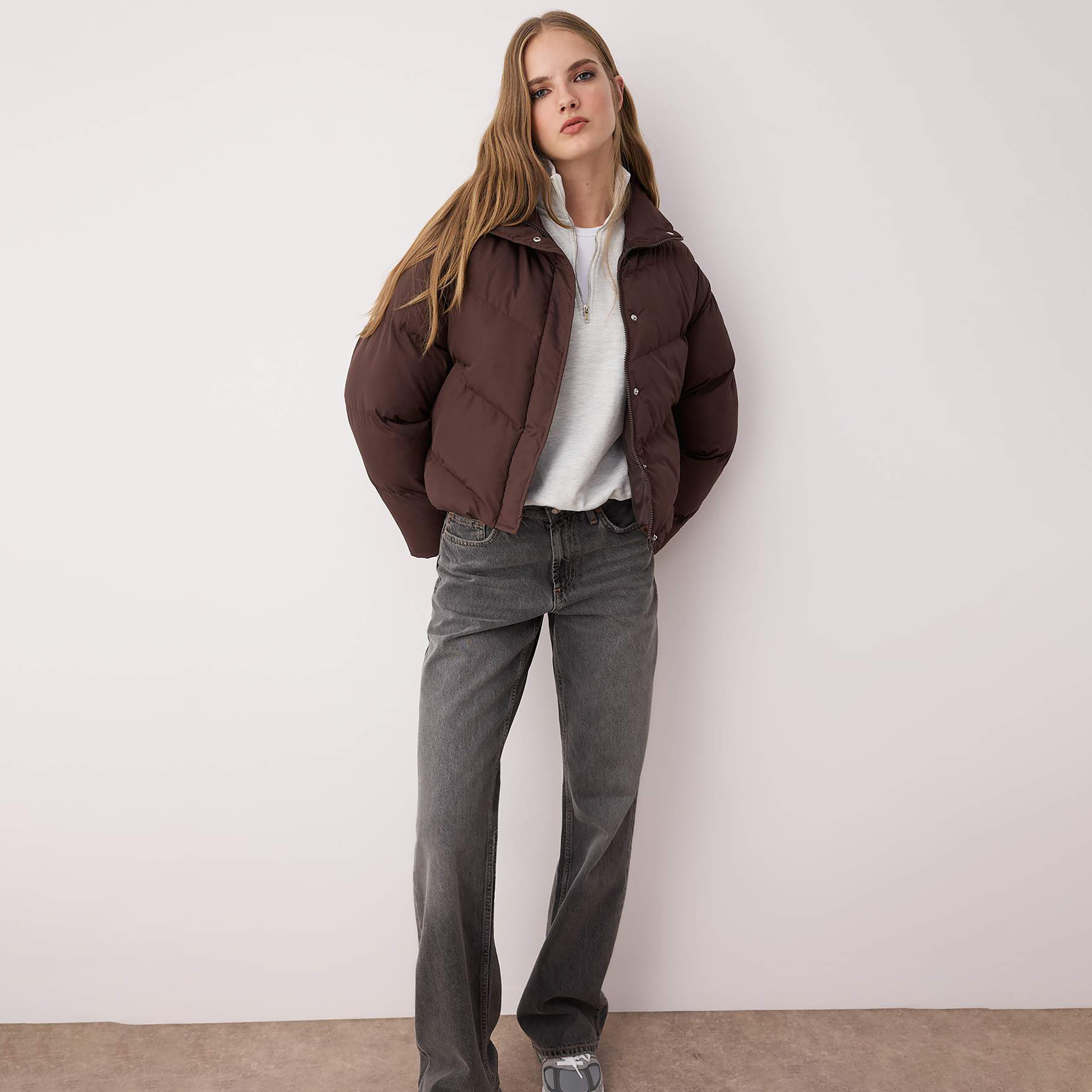 Trendyolmilla High Neck Women's Puffer Jacket-women-winterwear-coatsandjackets-jackets-image-2