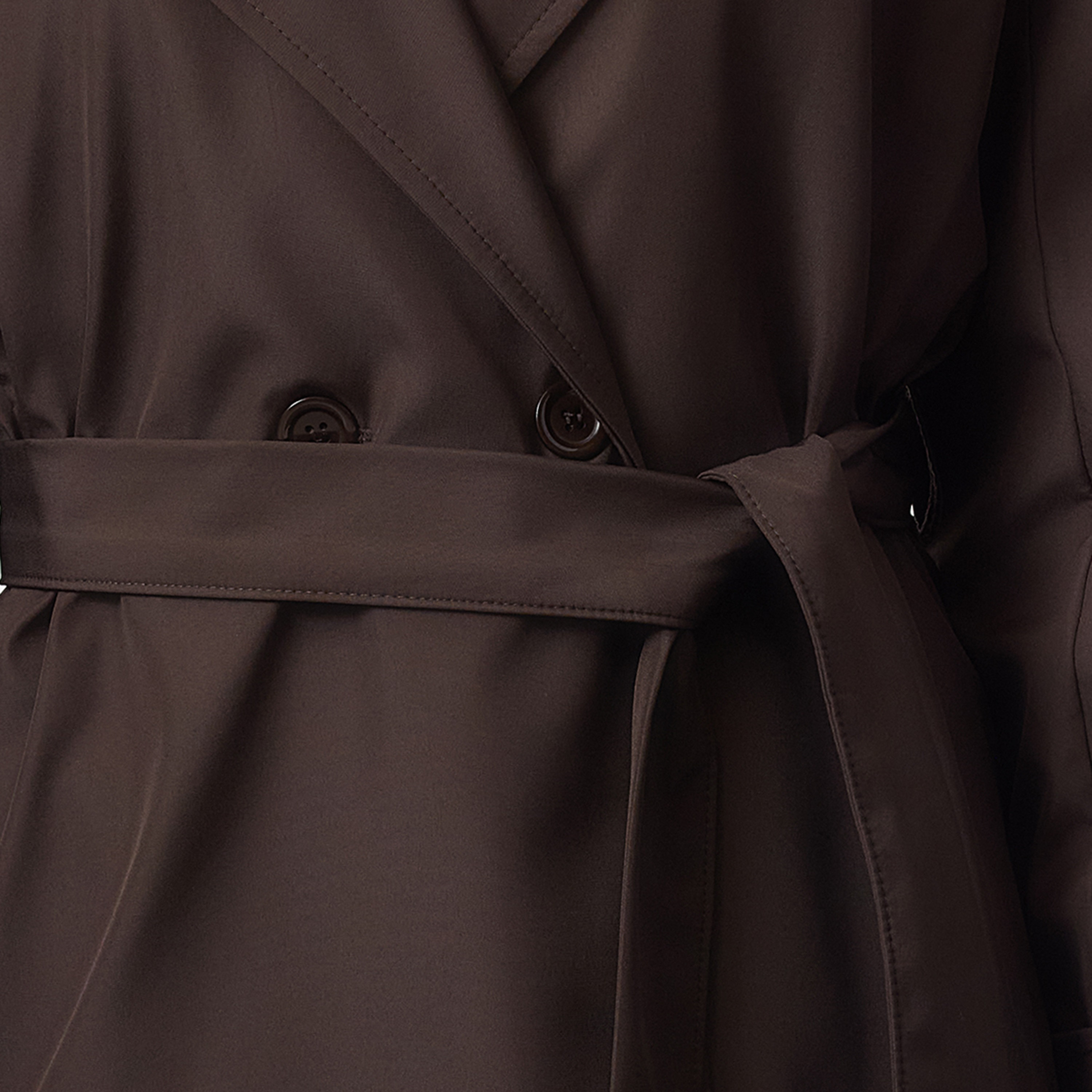 Trendyolmilla Lapel Collared Dropped Sleeves Women's Wrap Style Trench Coat-women-winterwear-coatsandjackets-coats-image-7