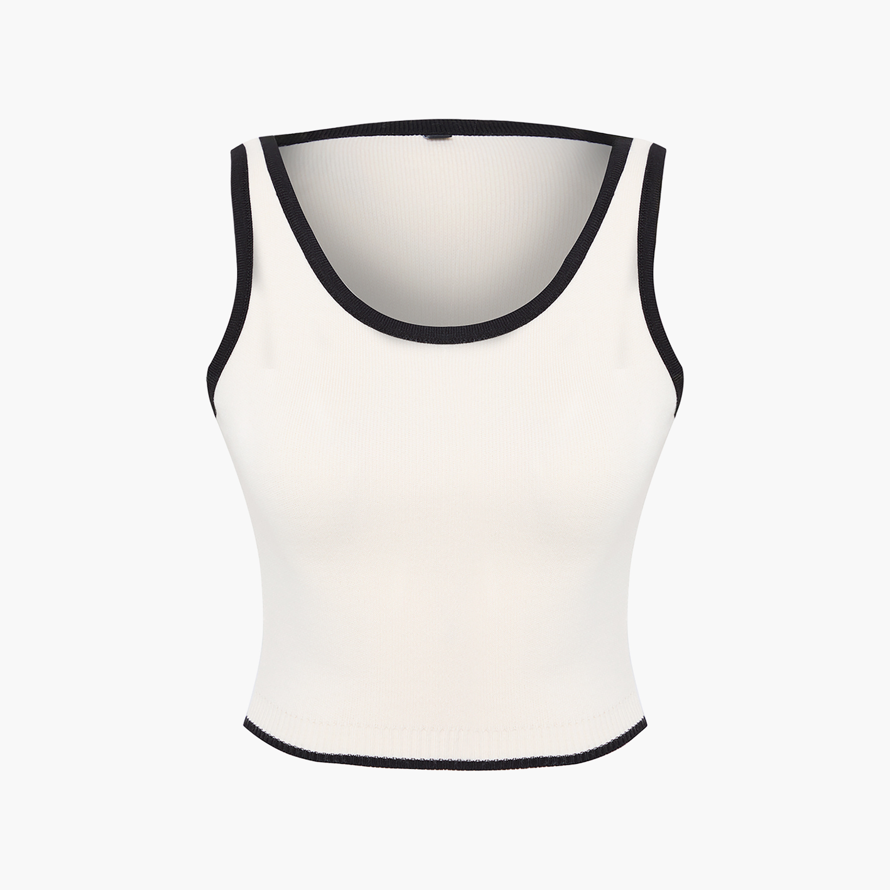 Trendyolmilla Contrast Trim Dropped Sleeves Women's Tank Top & Cardigan Set-women-winterwear-cardigansandjumpers-cardigans-image-6