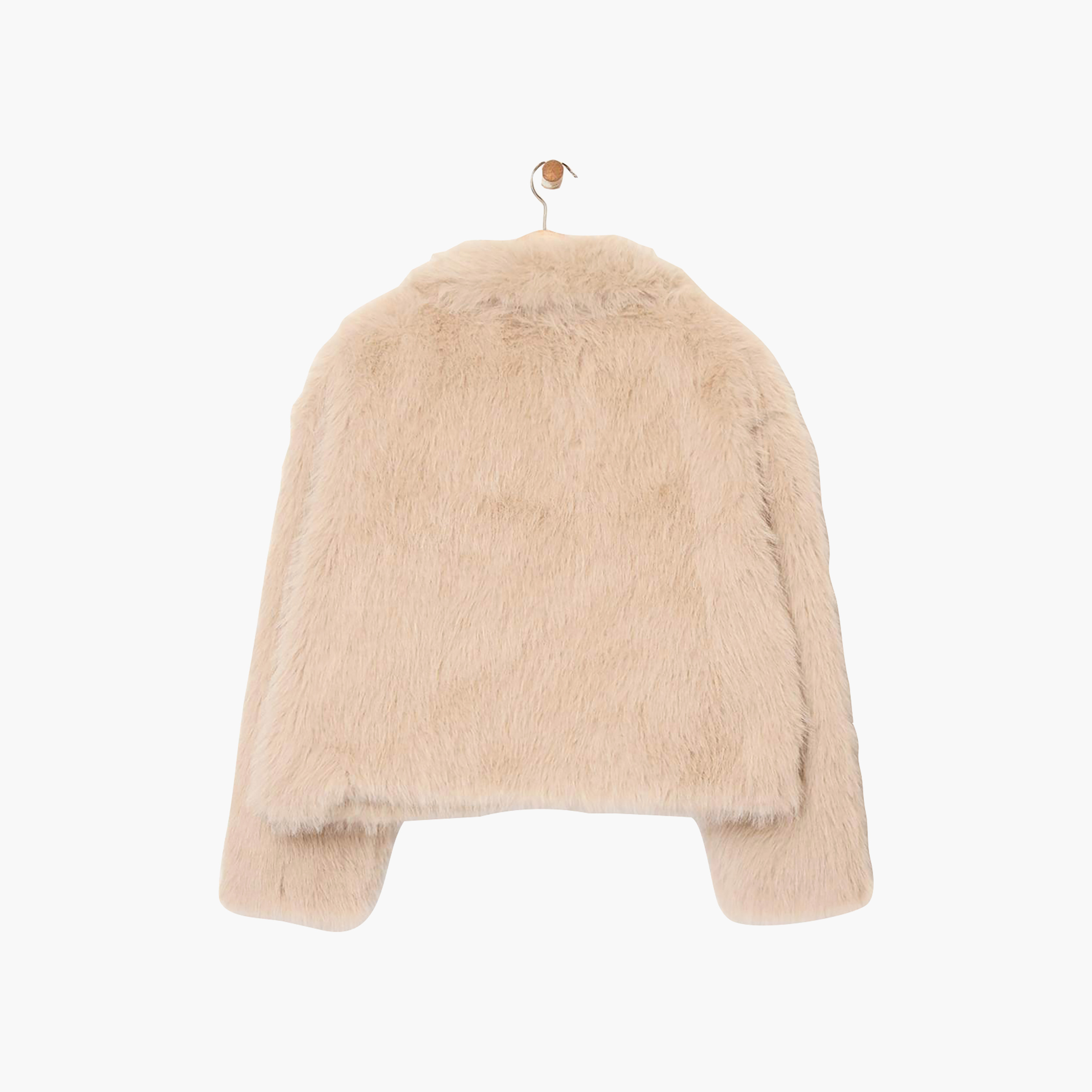 جاكيت حريمي بفرو صناعي بياقة مرتفعة باللون البيج من ترندي أول ميلا-women-winterwear-coatsandjackets-jackets-image-7