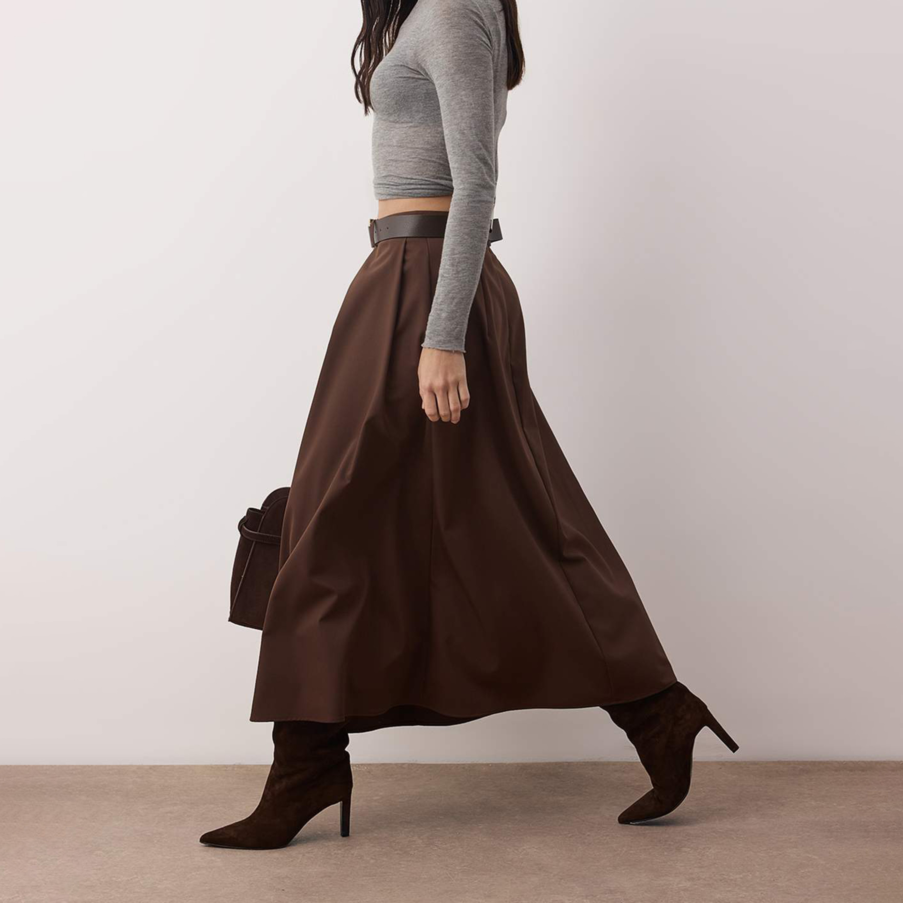 تنورة ميدي واسعة للنساء-women-clothing-skirts-image-3