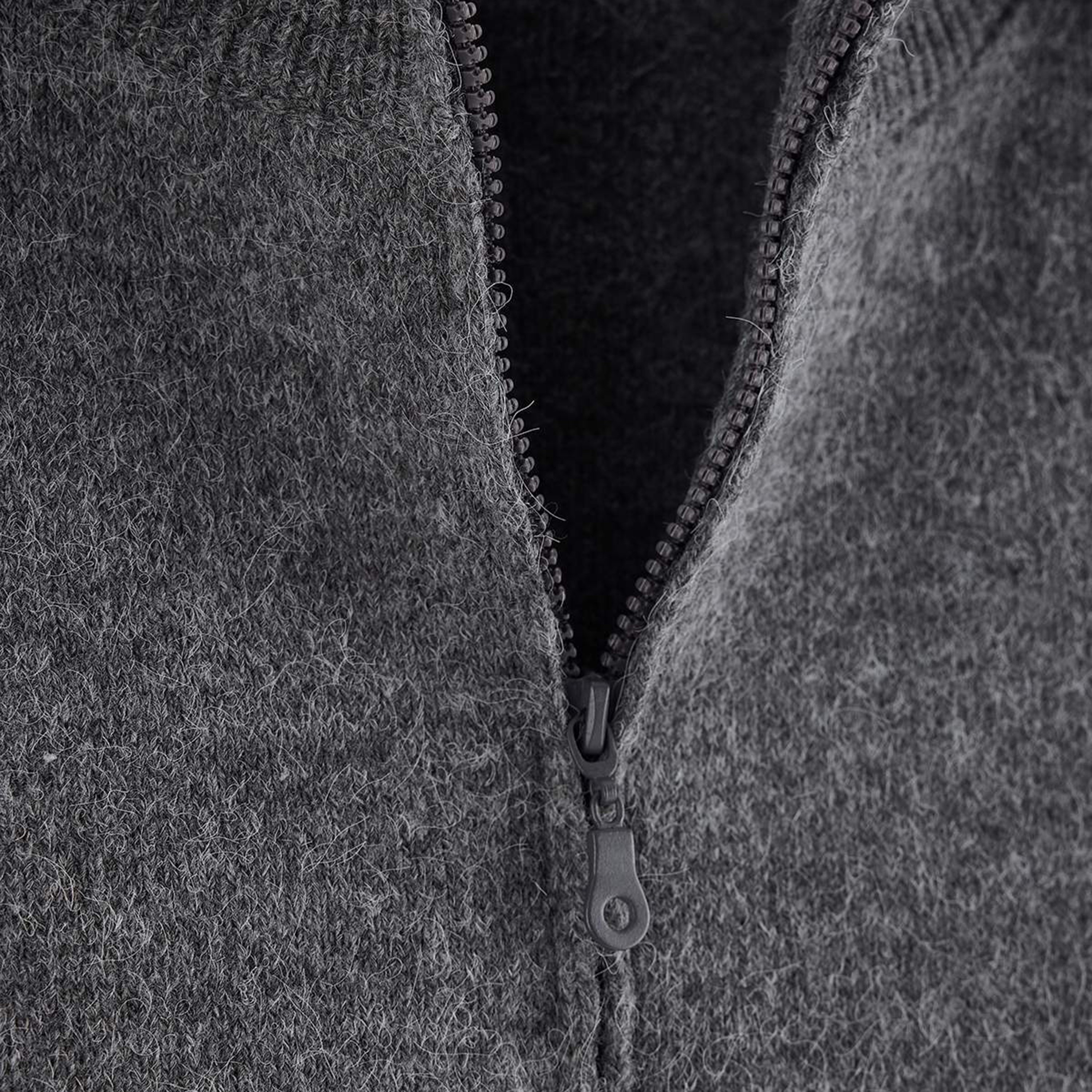 كارديجان حريمي رمادي بياقة وأكمام منسدلة من تريندyol ميلا-women-winterwear-cardigansandjumpers-cardigans-image-6