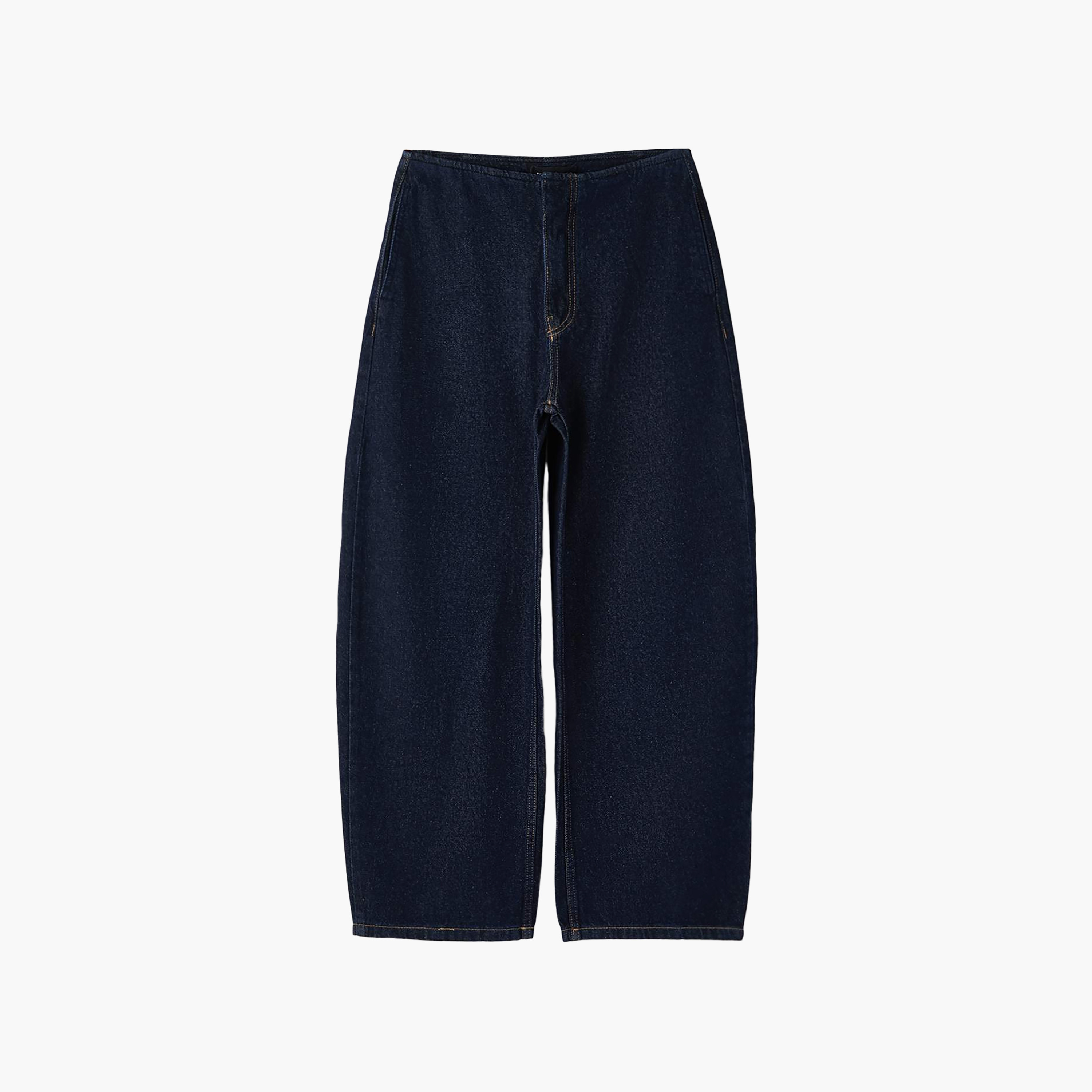 Trendyolmilla Blue Cotton Women's Barrel Leg Jeans-women-clothing-jeans-image-5