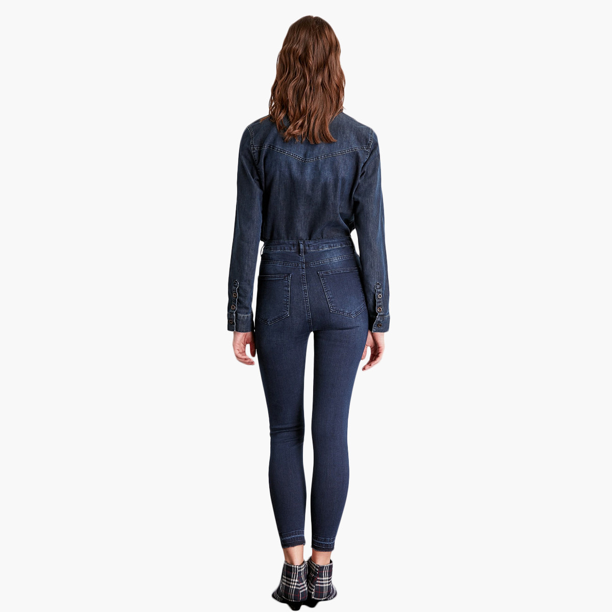 بنطلون جينز سكيني بخصر مرتفع وأطراف ضيّقة من ترينديول-women-clothing-bottoms-jeans-image-3