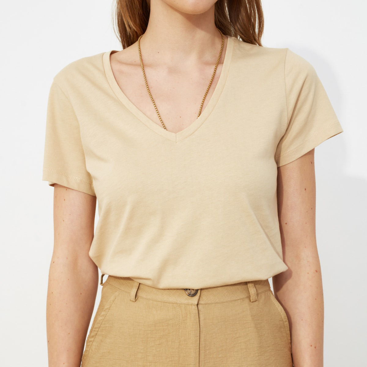 فيرو مودا أزرق تي شيرت-women-clothing-tshirts-image-5