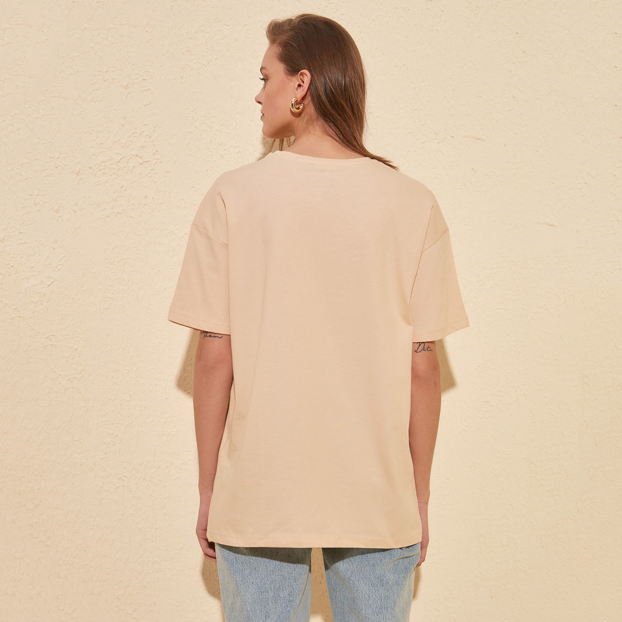 Trendyol Women Solid Round Neck T-Shirt-PROMO_CP_OM_BUY6GET20PEROFF_1234-image-3