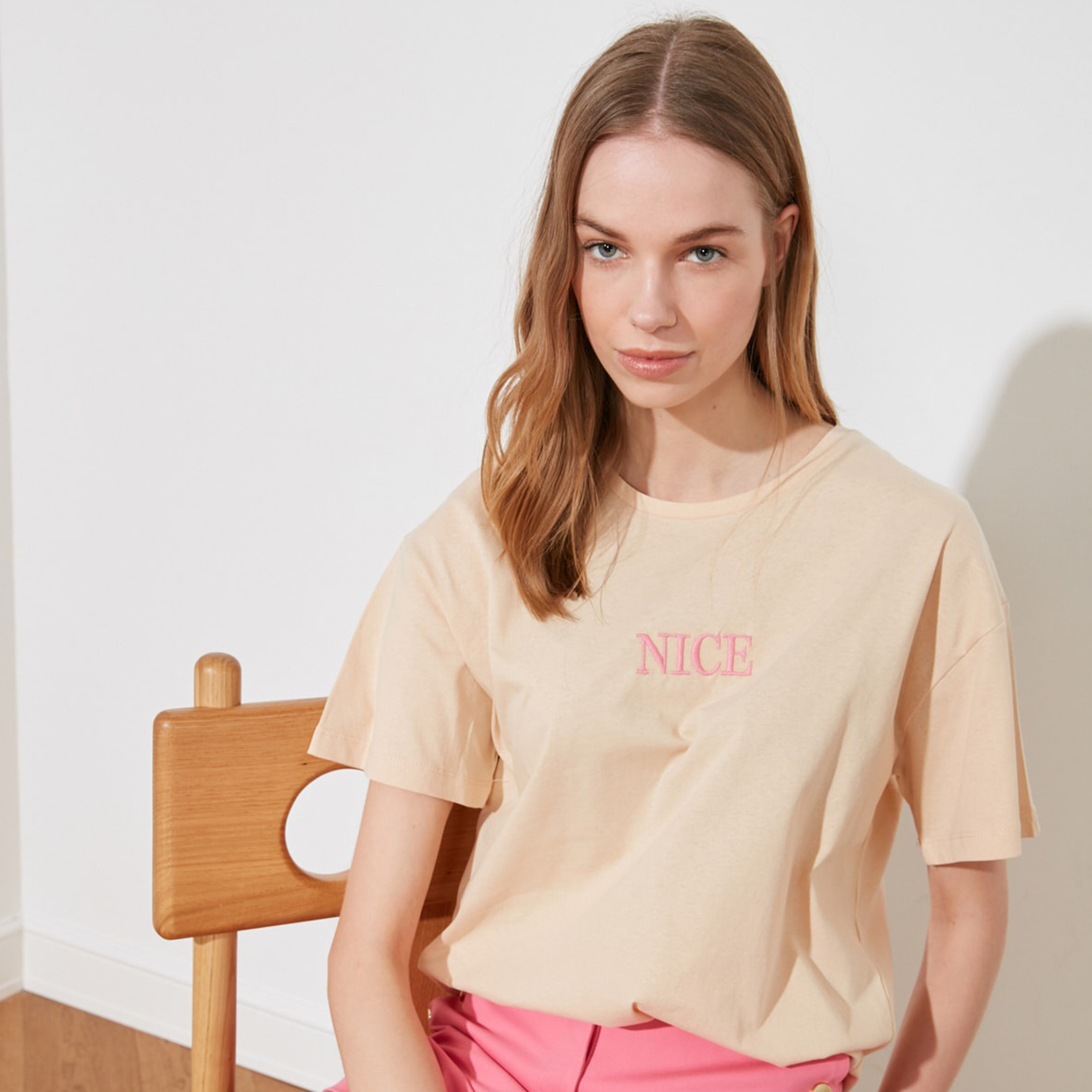 Trendyol Women Solid Round Neck T-Shirt-PROMO_CP_OM_BUY6GET20PEROFF_1234-image-5