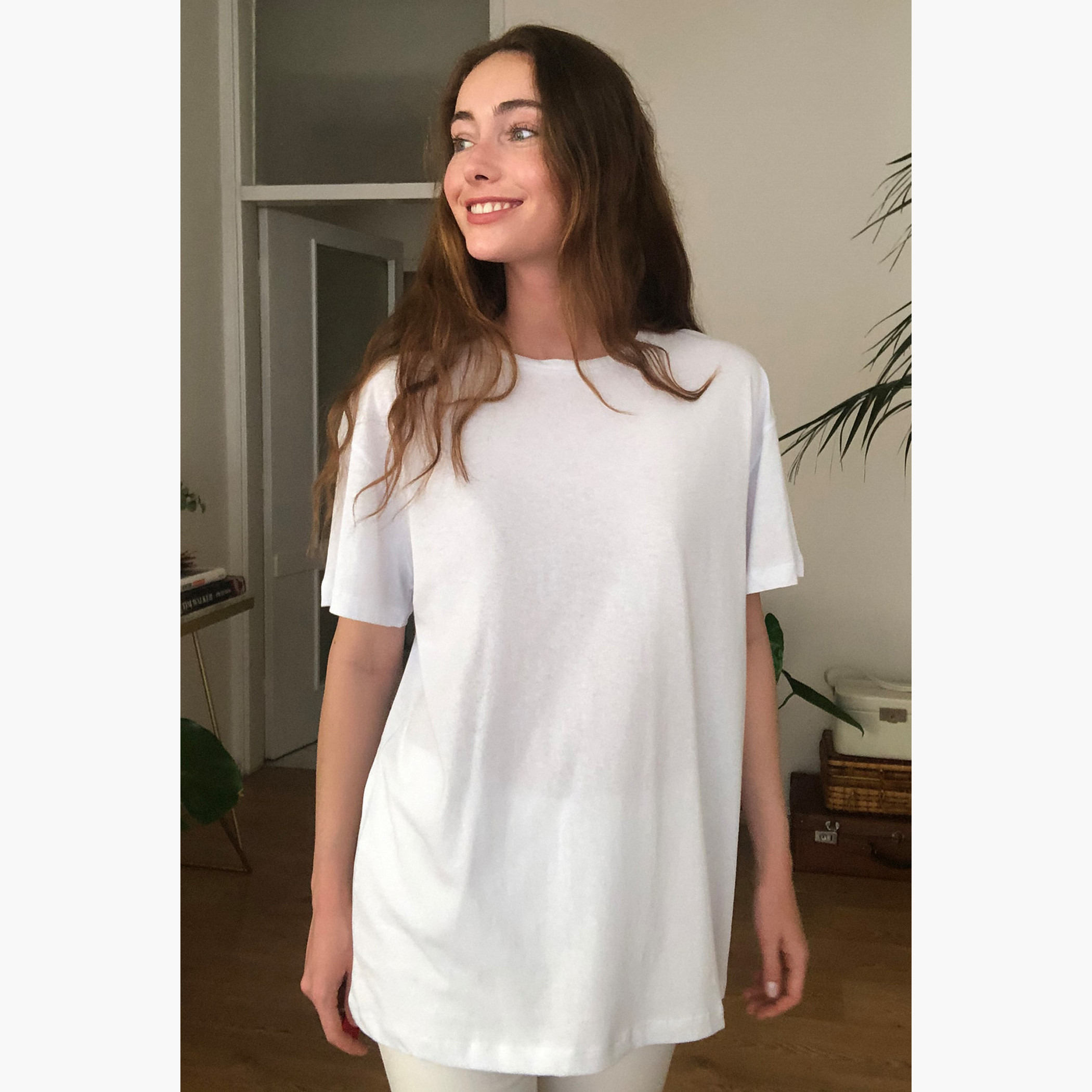 Trendyol Printed Crew Neck T-shirt with Short Sleeves-women-clothing-tshirts-image-4