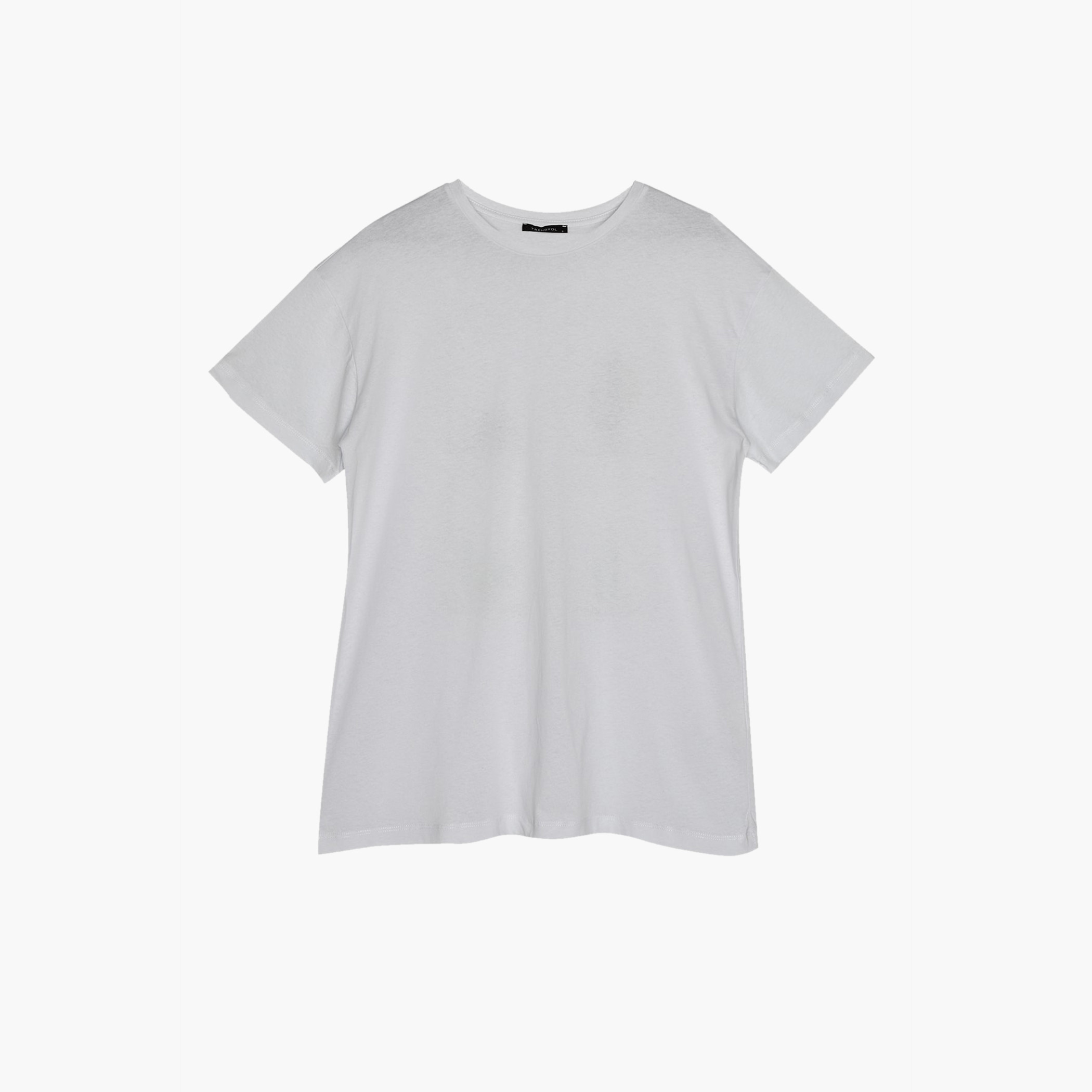 Trendyol Printed Crew Neck T-shirt with Short Sleeves-women-clothing-tshirts-image-7