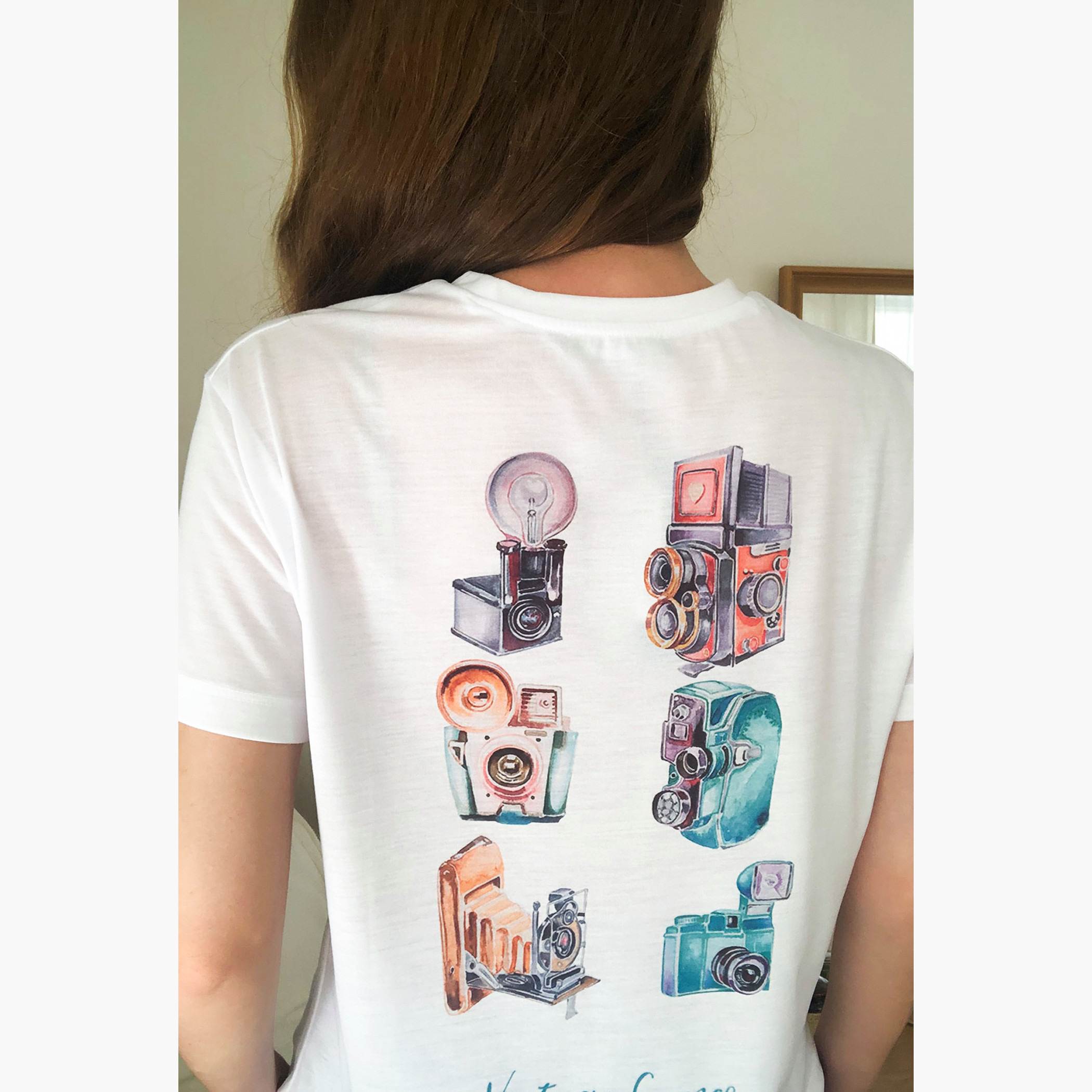 Trendyol Heathered T-shirt with Crew Neck and Short Sleeves-women-clothing-tshirts-image-3