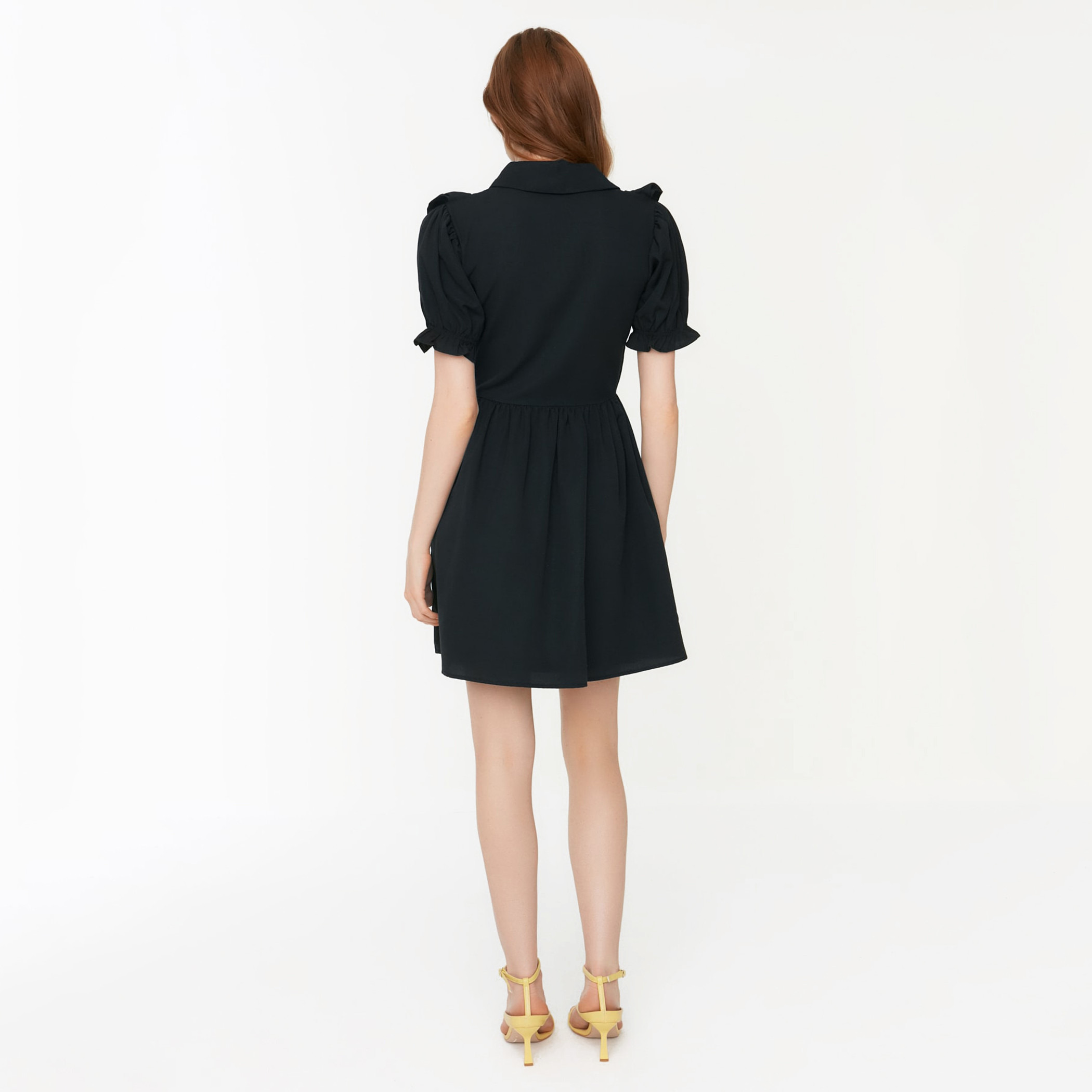 ترينديول أسود قصير فستان-women-clothing-dresses-image-5