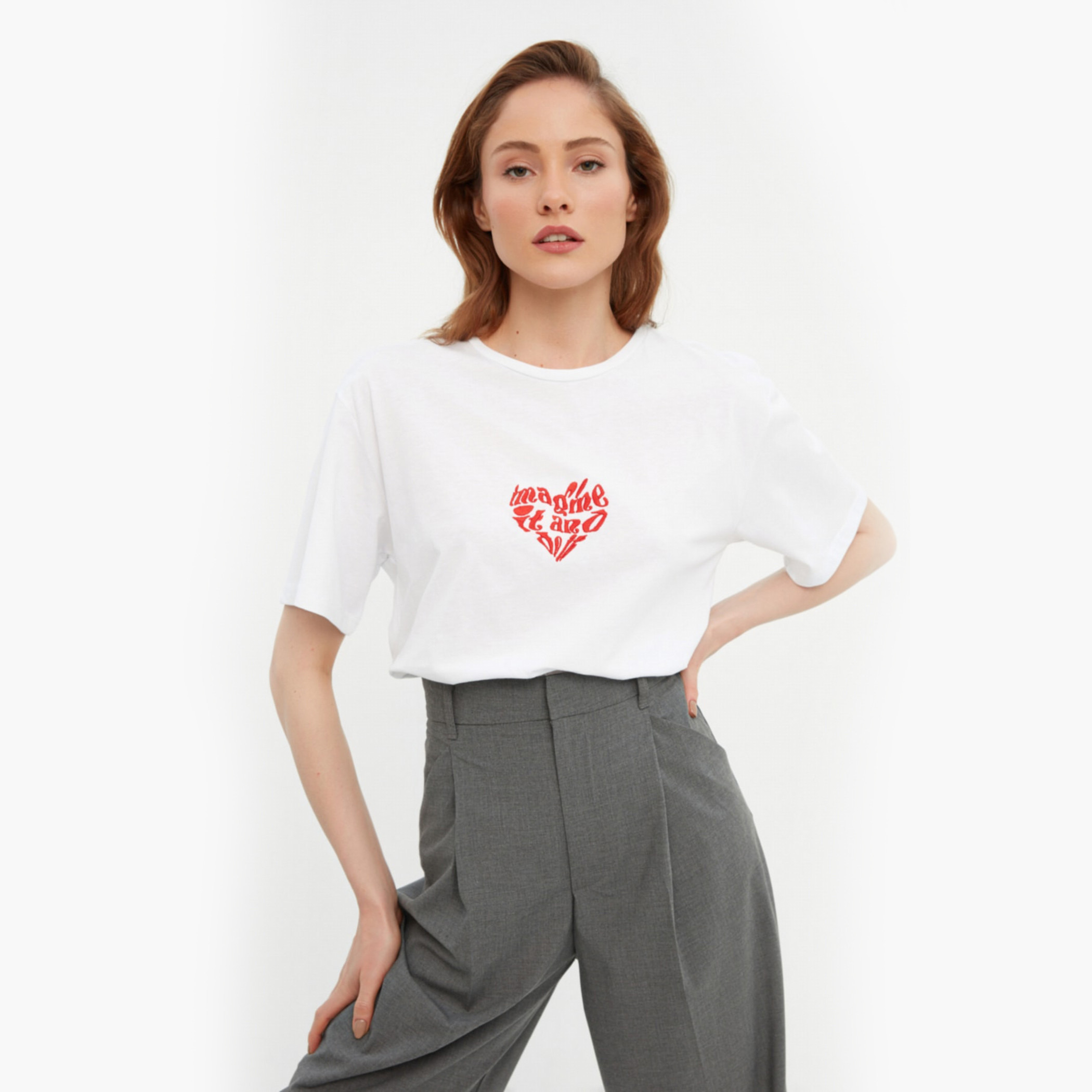 ترينديول أبيض تي شيرت-women-clothing-tshirts-image-3