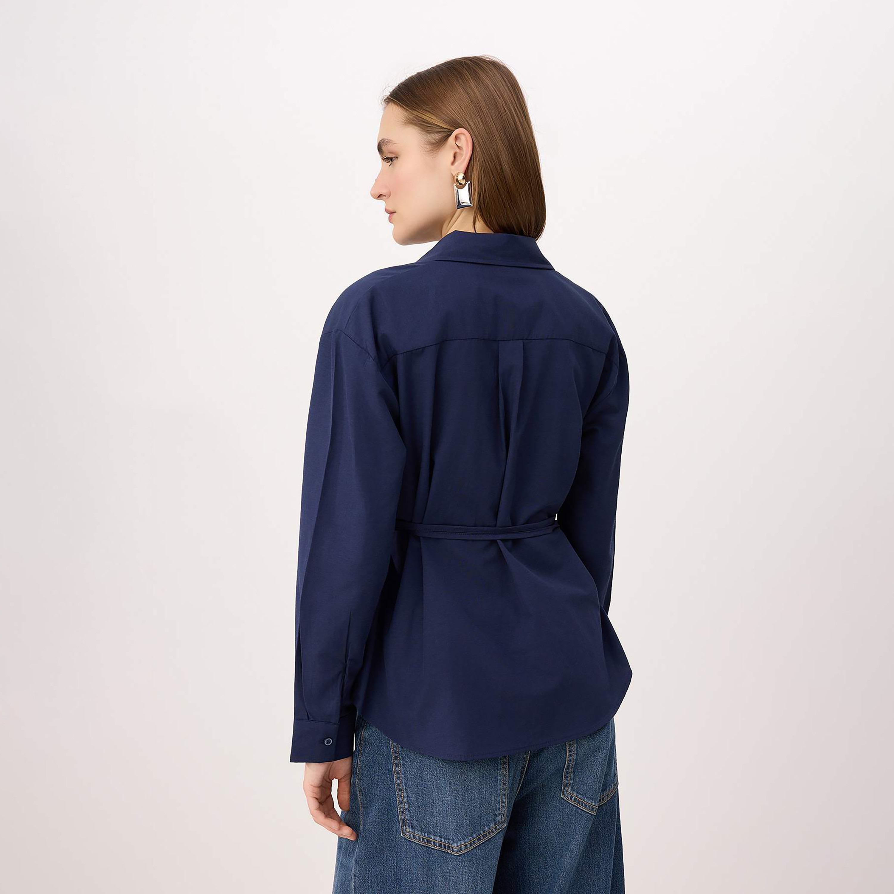 قميص حريمي بياقة من ترينديول ميلا-women-clothing-shirtsandblouses-shirts-image-3