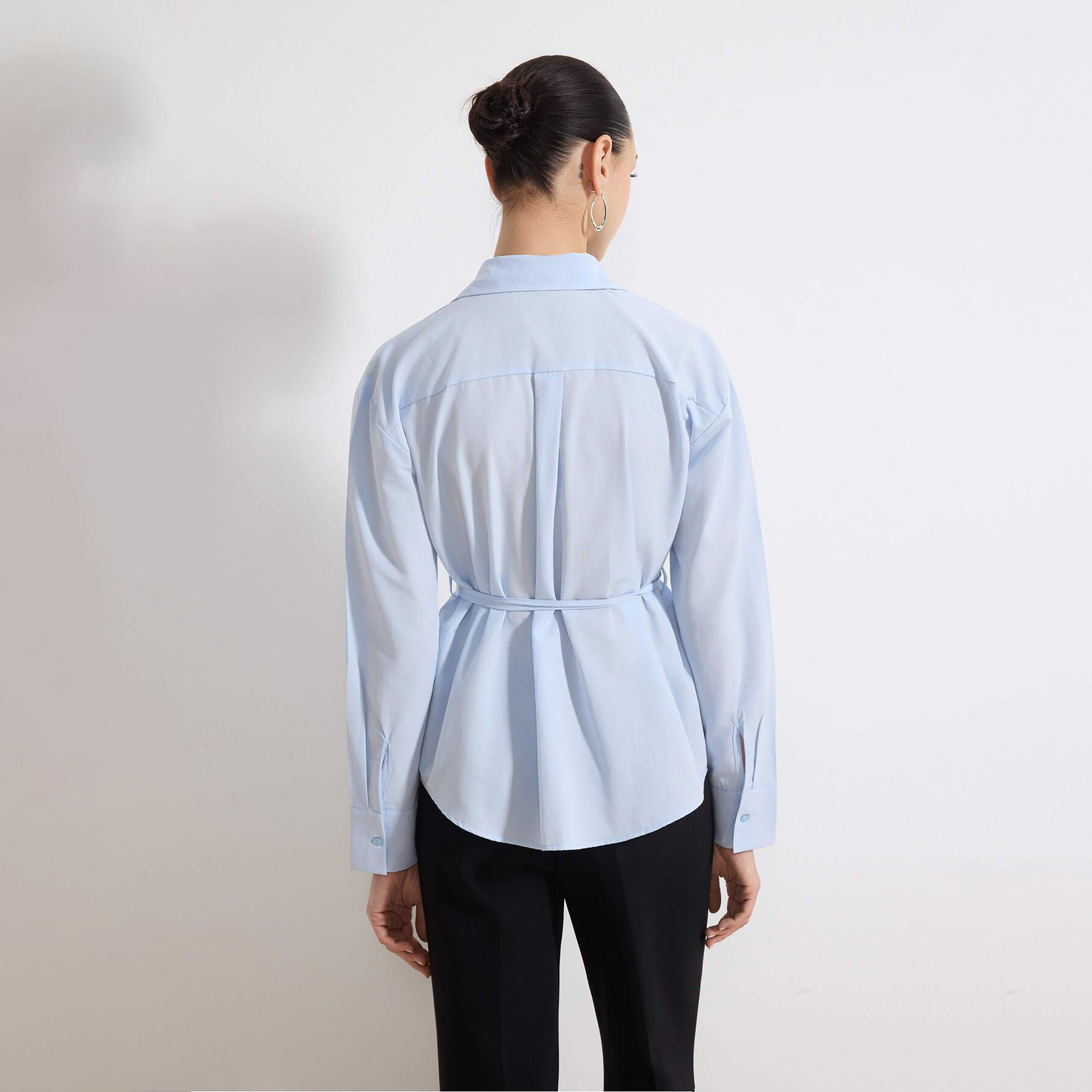 Trendyolmilla Collared Women's Shirt-women-clothing-shirtsandblouses-shirts-image-3