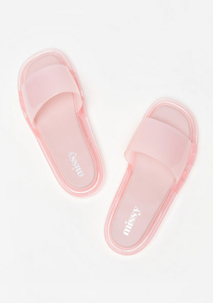 Missy Solid Slide Sandals