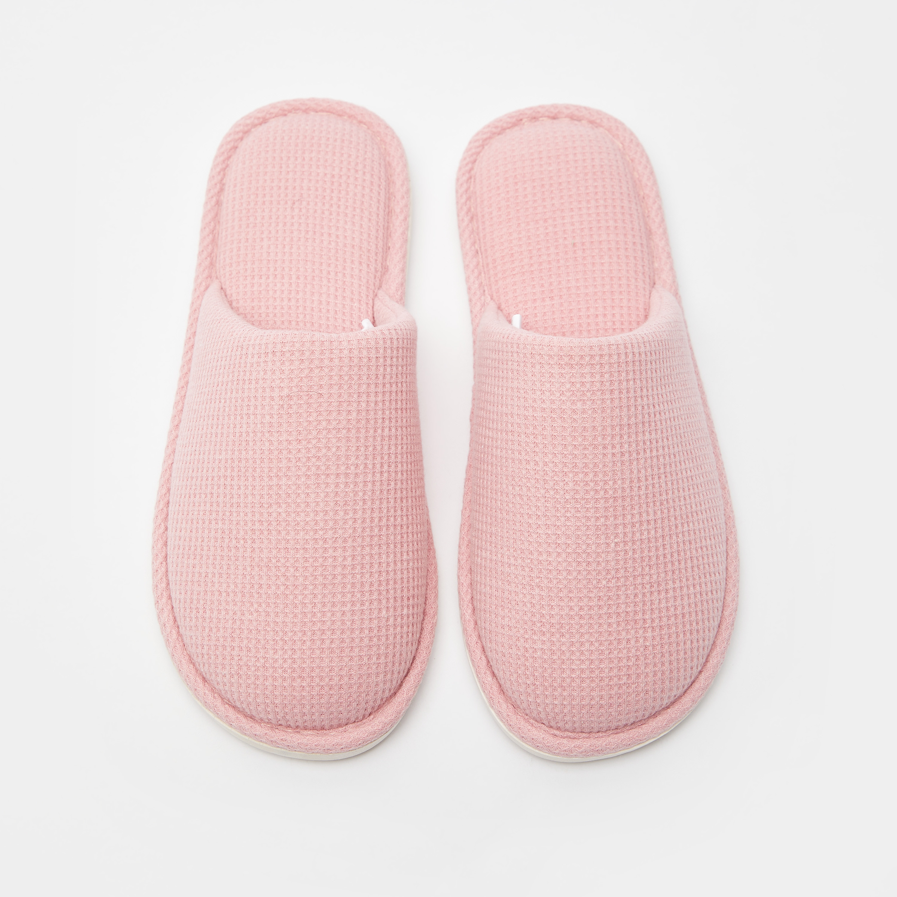 Textured Closed Toe Bedroom Slide Slippers-women-shoes-bedroomslippers-image-4