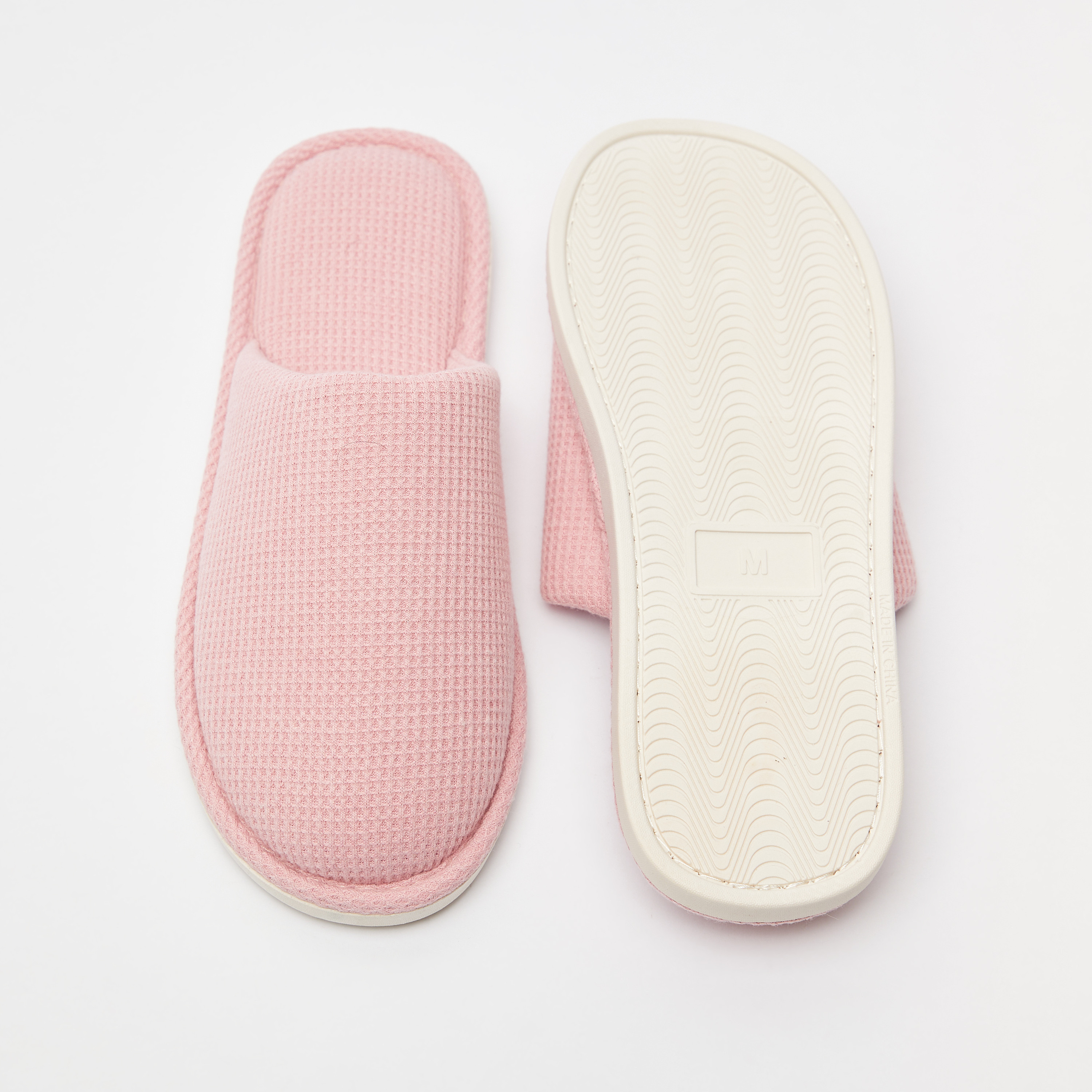 Textured Closed Toe Bedroom Slide Slippers-women-shoes-bedroomslippers-image-6