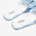Cozy Printed Slip-On Slide Slippers with Bow Detail-Women%27s Bedroom Slippers-thumbnailMobile-2