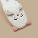 Cozy Plush Textured Cat Ear Applique Slip-On Bedroom Mules-Women%27s Bedroom Slippers-thumbnail-3