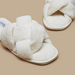 Cozy Plush Slip-On Slide Slippers with Knot Detail-Women%27s Bedroom Slippers-thumbnail-3