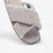 Cozy Textured Slip-On Cross Strap Bedroom Slides-Women%27s Bedroom Slippers-thumbnailMobile-3
