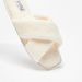 Cozy Textured Slip-On Cross Strap Bedroom Slides-Women%27s Bedroom Slippers-thumbnailMobile-3