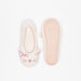Cozy Bow Detail Slip-On Bedroom Slippers-Girl%27s Bedroom Slippers-thumbnail-4