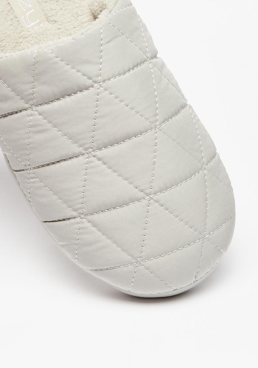 Cozy Quilted Slip-On Bedroom Mules-Boy%27s Bedroom Slippers-image-3