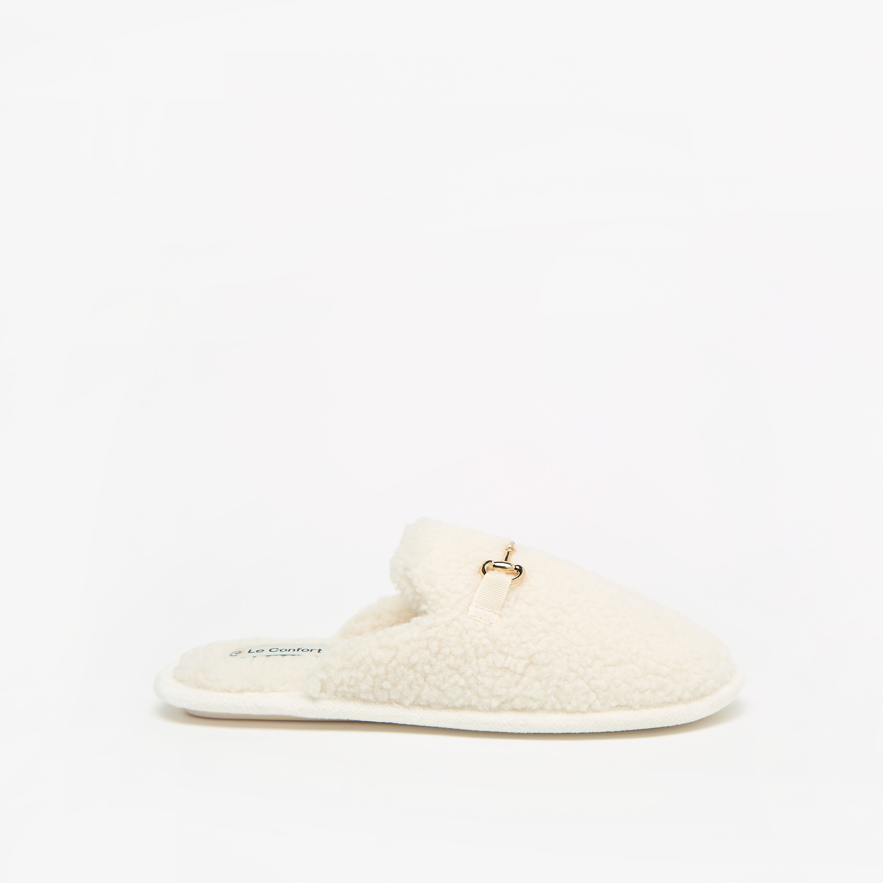 شبشب غرفة نوم  بزينة معدن من لو كونفورت-women-shoes-bedroomslippers-image-3