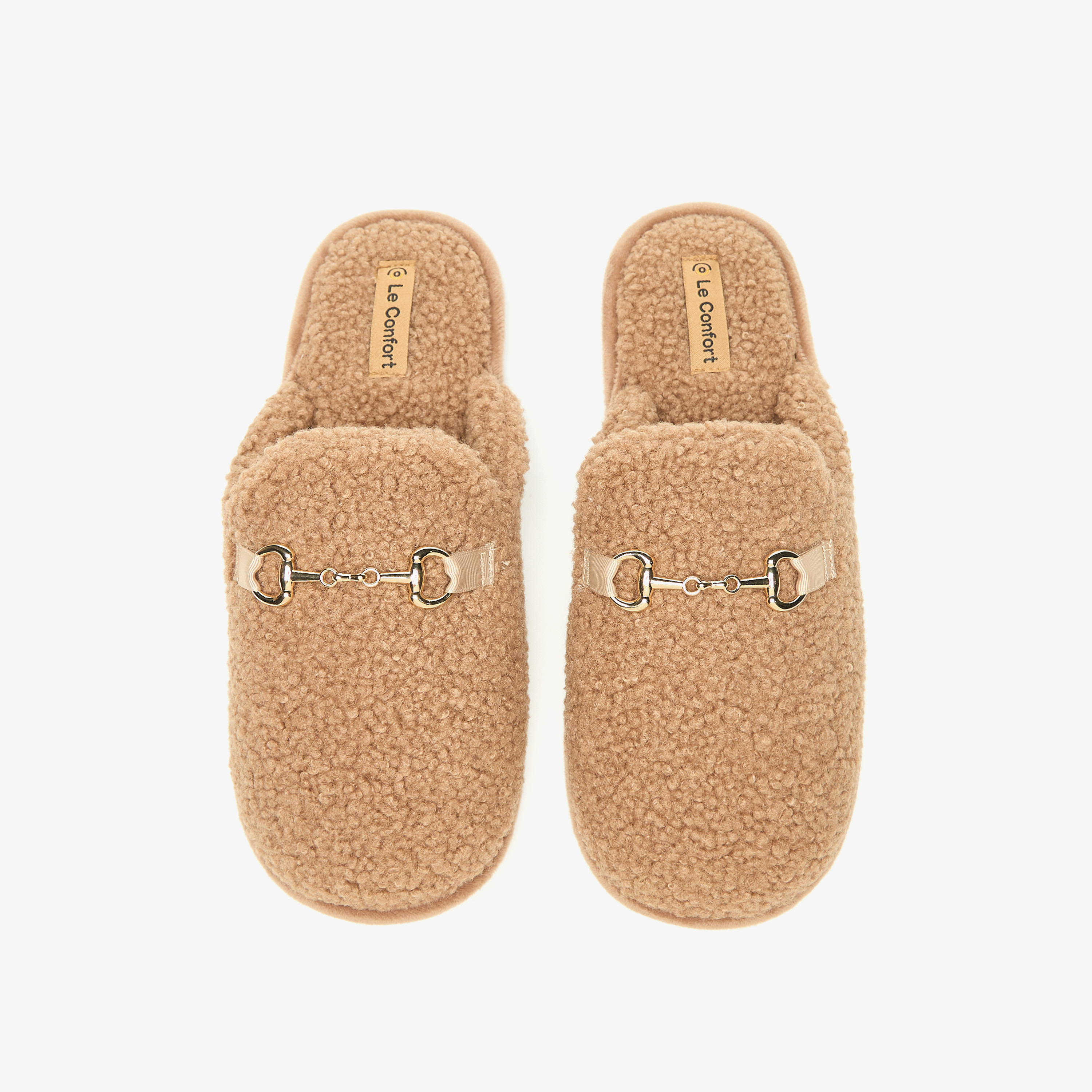 شبشب غرفة نوم  بزينة معدن من لو كونفورت-women-shoes-bedroomslippers-image-1