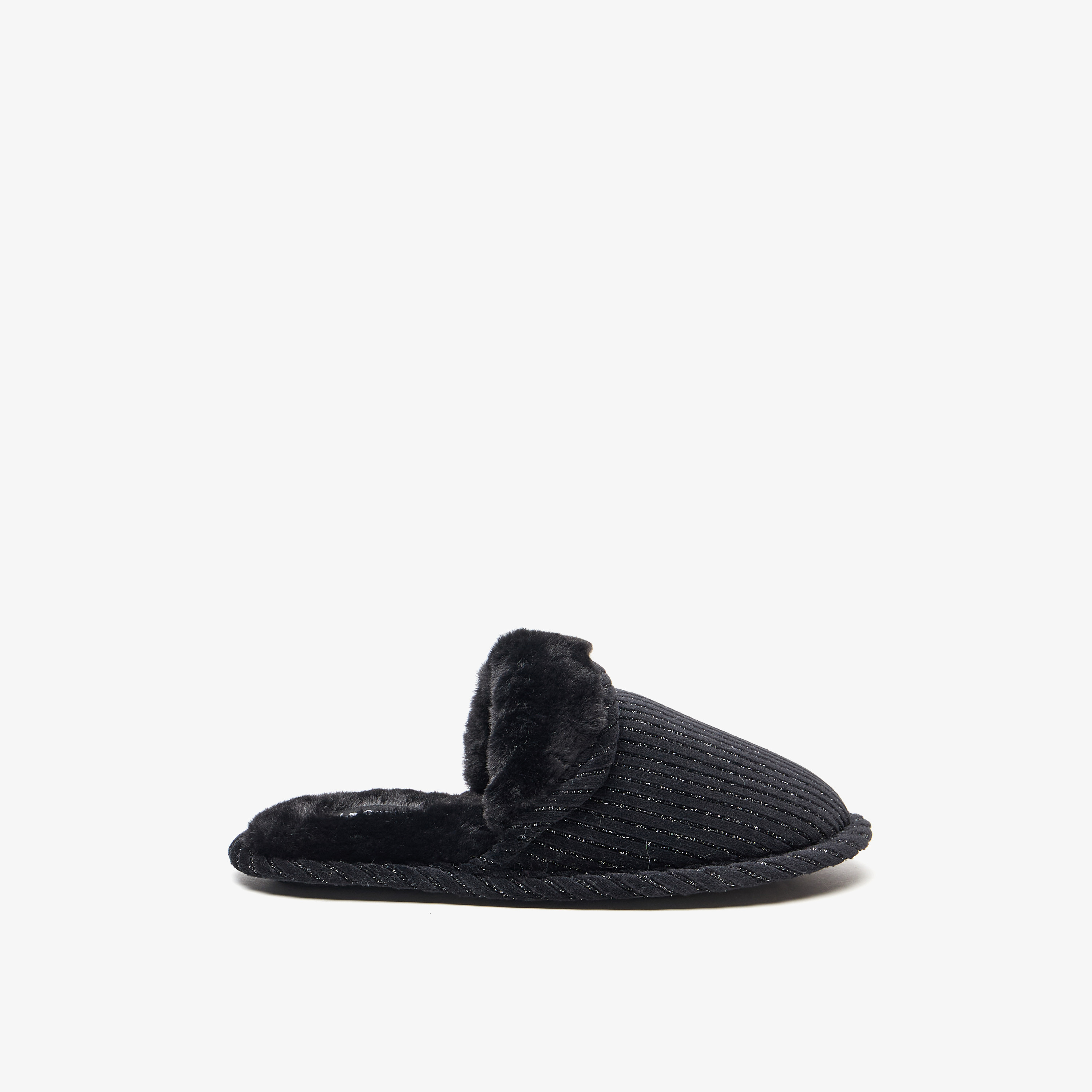 حذاء ميول مضلّع سهل الارتداء لغرفة النوم من لي كونفورت-women-shoes-bedroomslippers-image-3