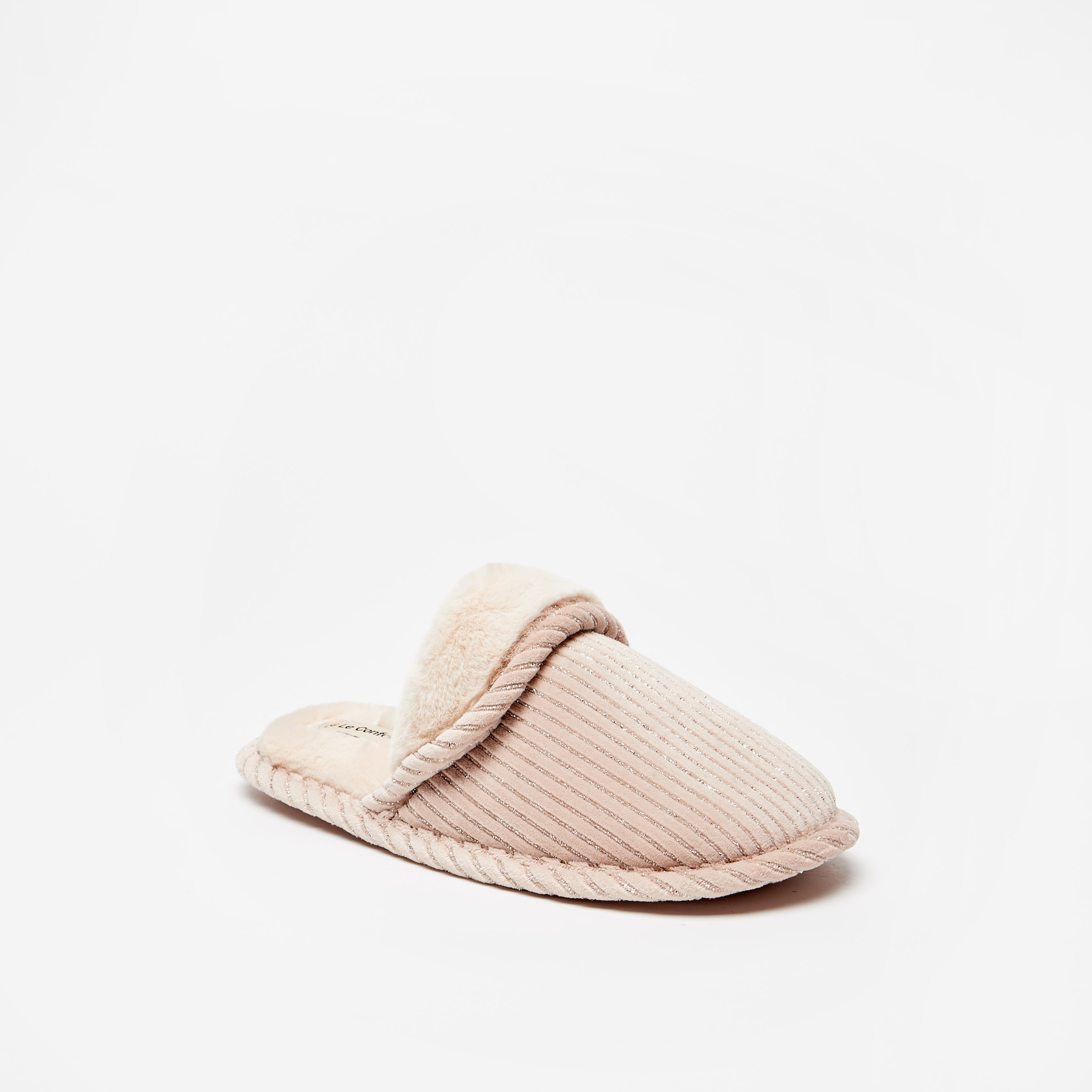 Le Confort Ribbed Slip-On Bedroom Mules-women-shoes-flipflopsandslides-image-2