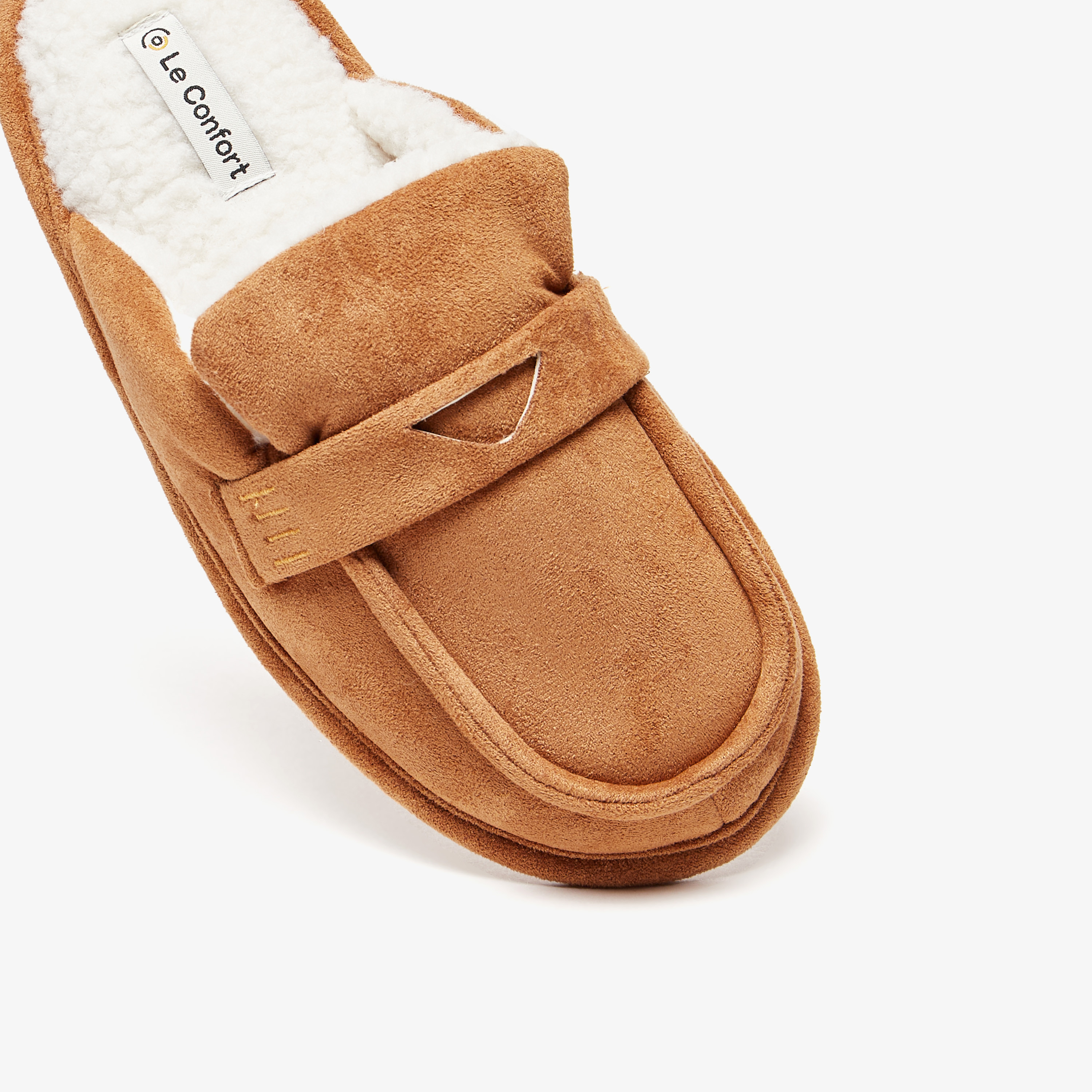 Le Confort Solid Bedroom Slippers-women-shoes-bedroomslippers-image-4