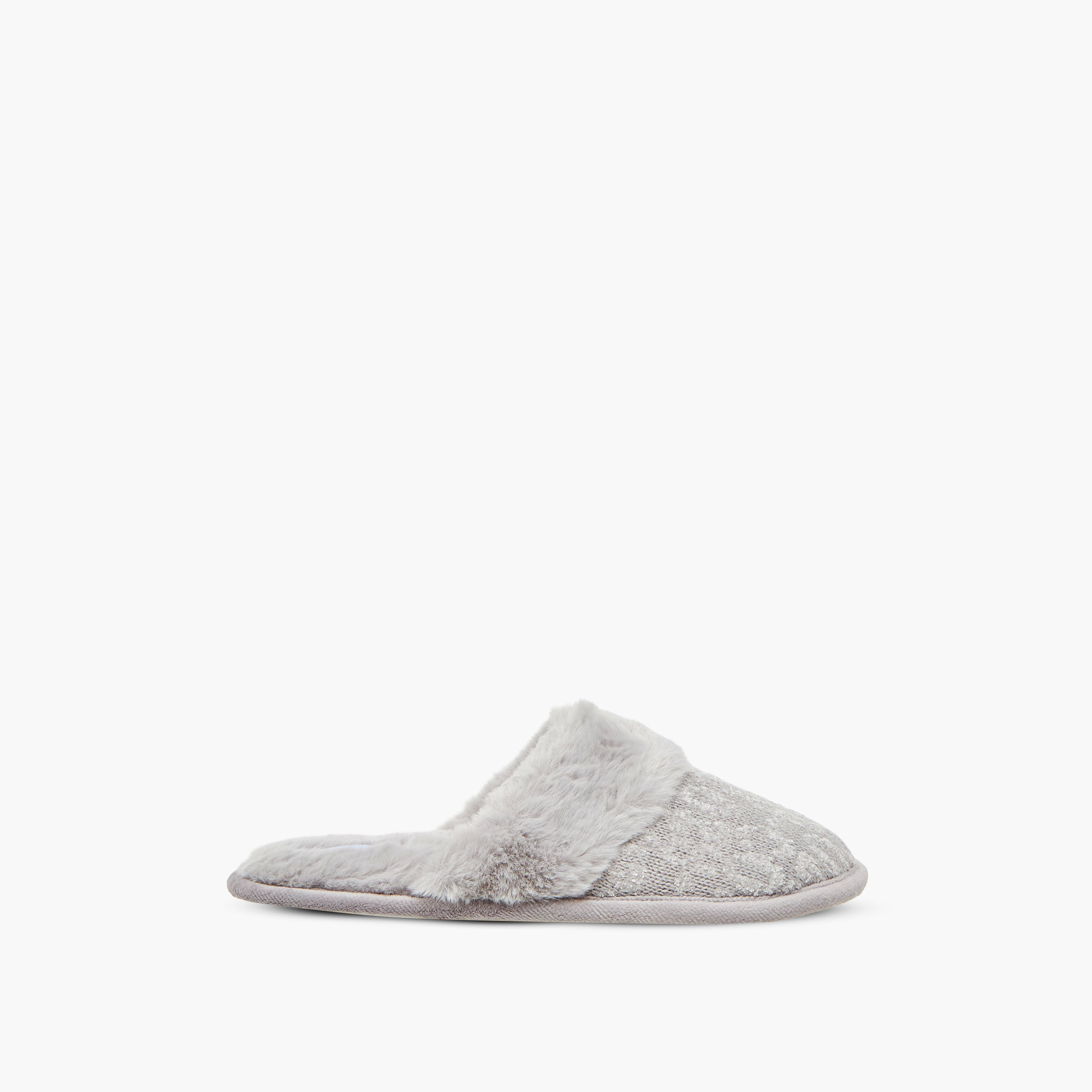 شبشب غرفة نوم بتفاصيل تايبوجرافيك من لو كونفورت-women-shoes-bedroomslippers-image-2