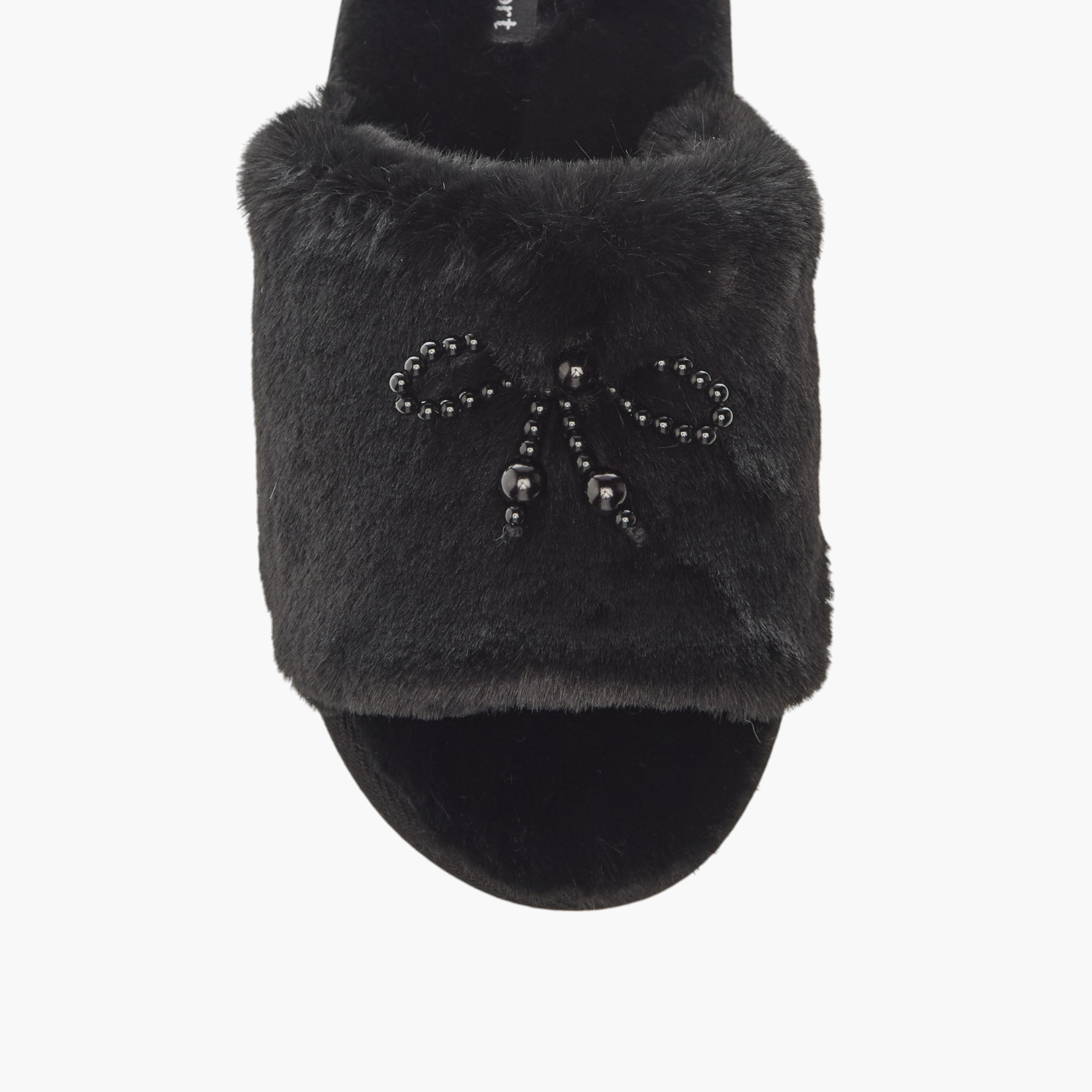 Le Confort Bow Applique Slip-On Slippers-women-shoes-flipflopsandslides-image-3