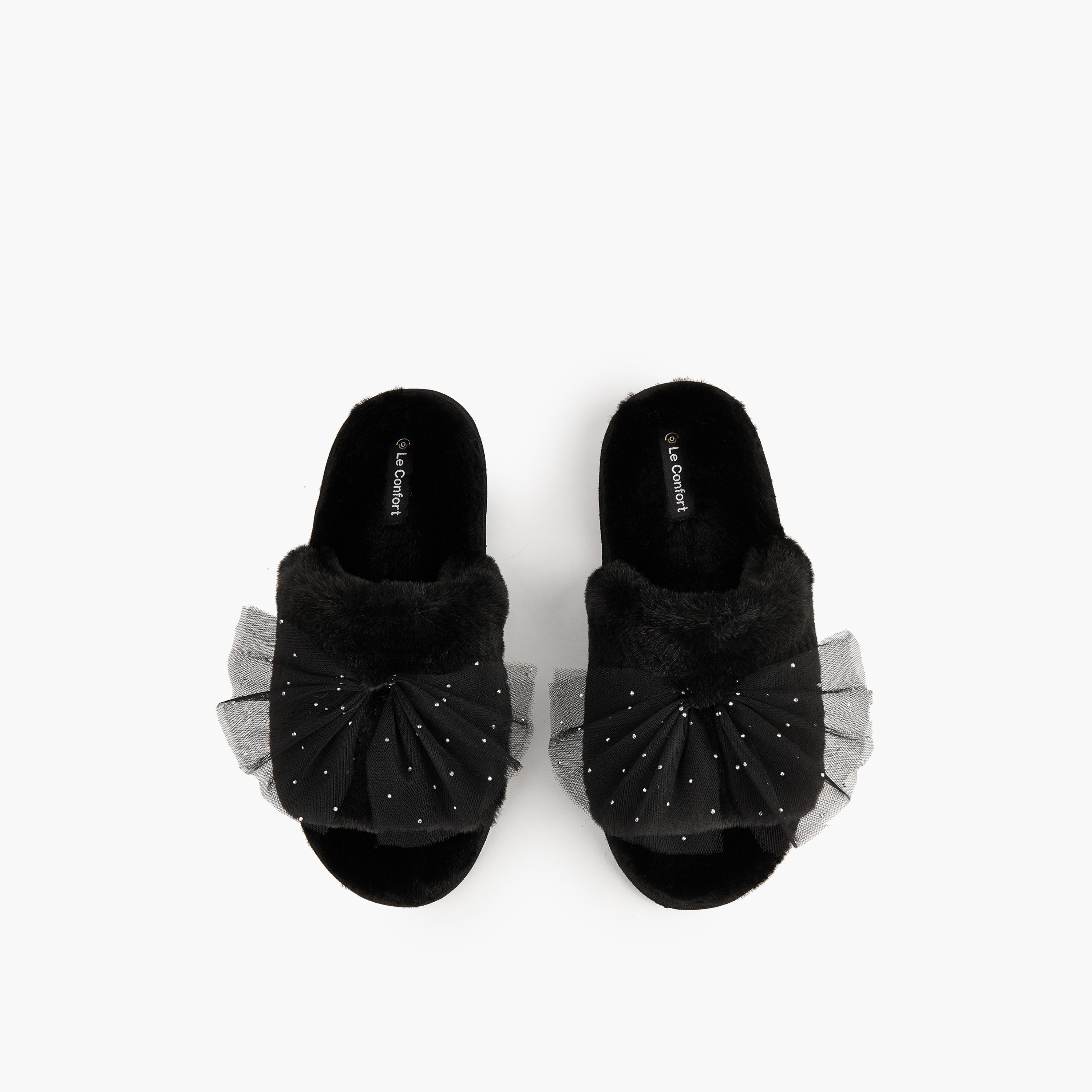 شبشب منزلي فرو للنساء من لو كونفورت-women-shoes-bedroomslippers-image-1
