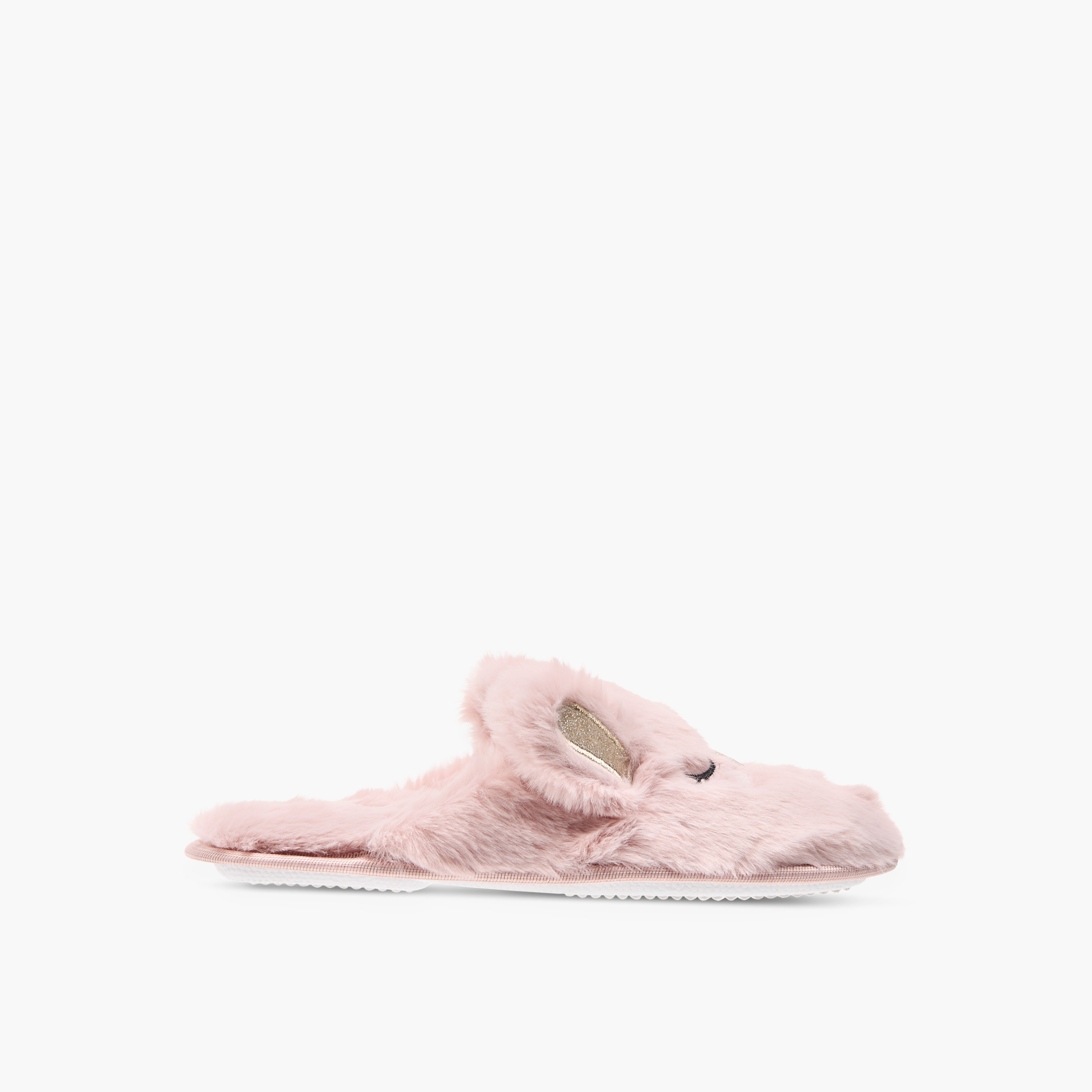حذاء ميول لغرفة النوم بزخارف أذن من لو كونفورت-women-shoes-bedroomslippers-image-2