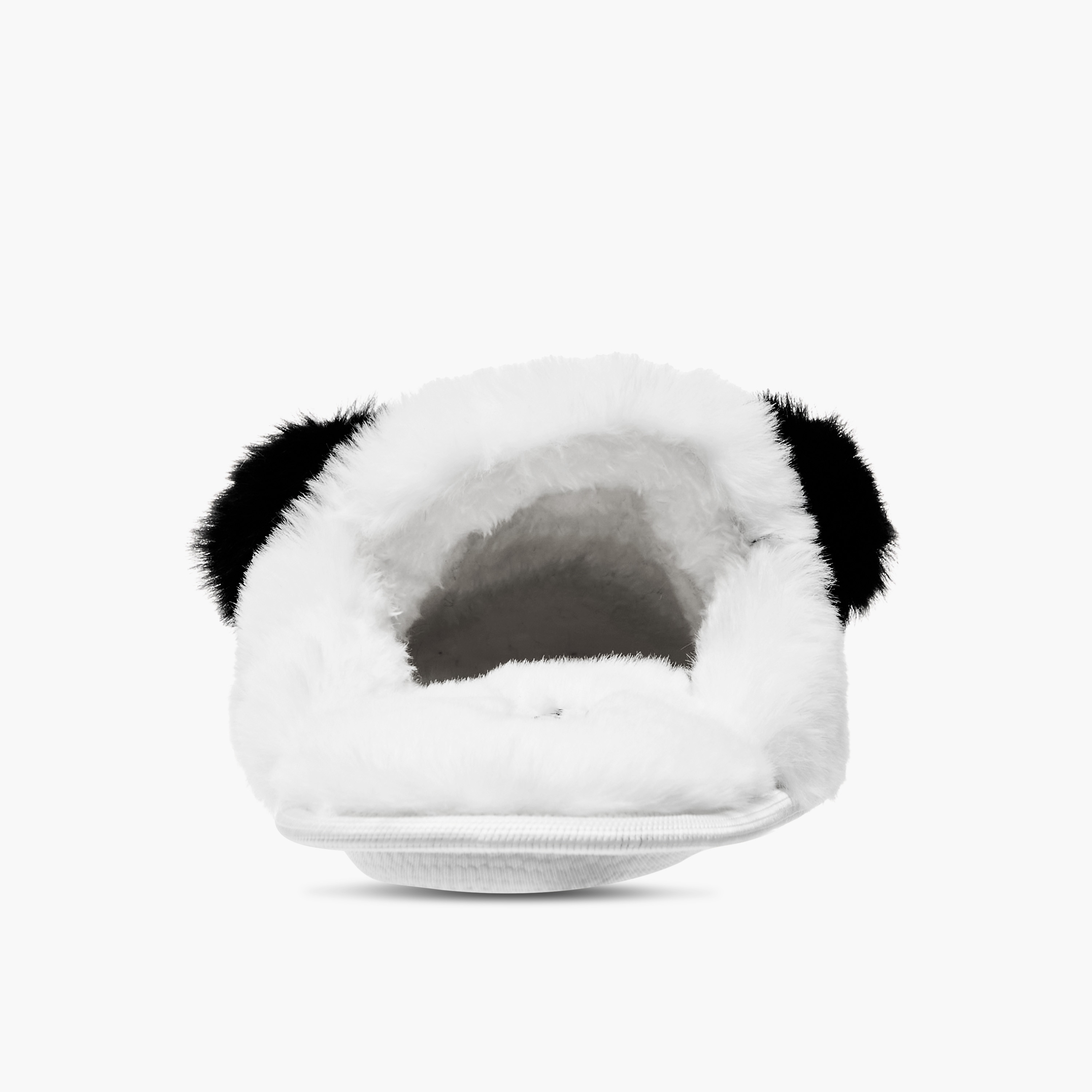 Le Confort Panda Ear Applique Faux Fur Bedroom Mules-women-shoes-bedroomslippers-image-4