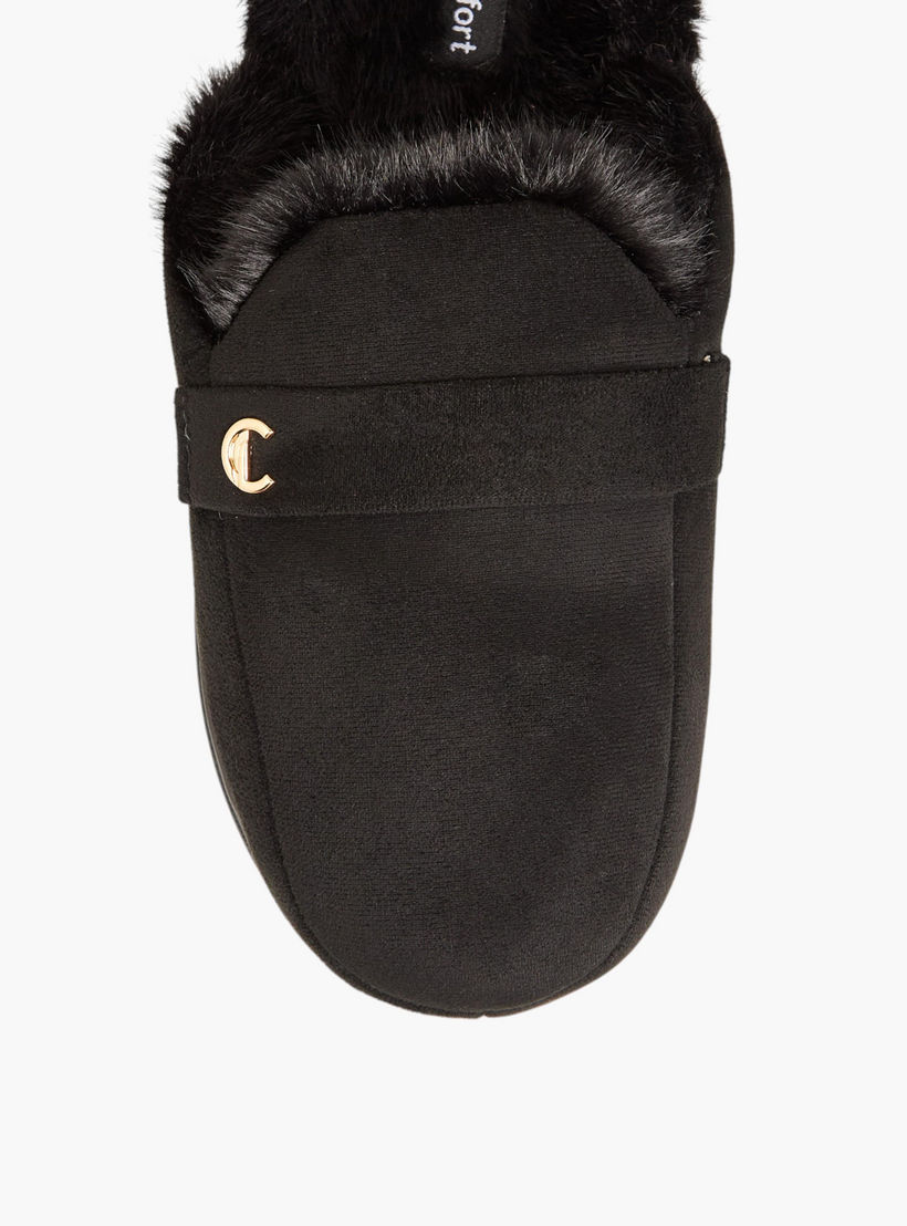 حذاء ميول لغرفة النوم بارز الملمس وسهل الارتداء من لو كونفورت-women-shoes-bedroomslippers-image-3