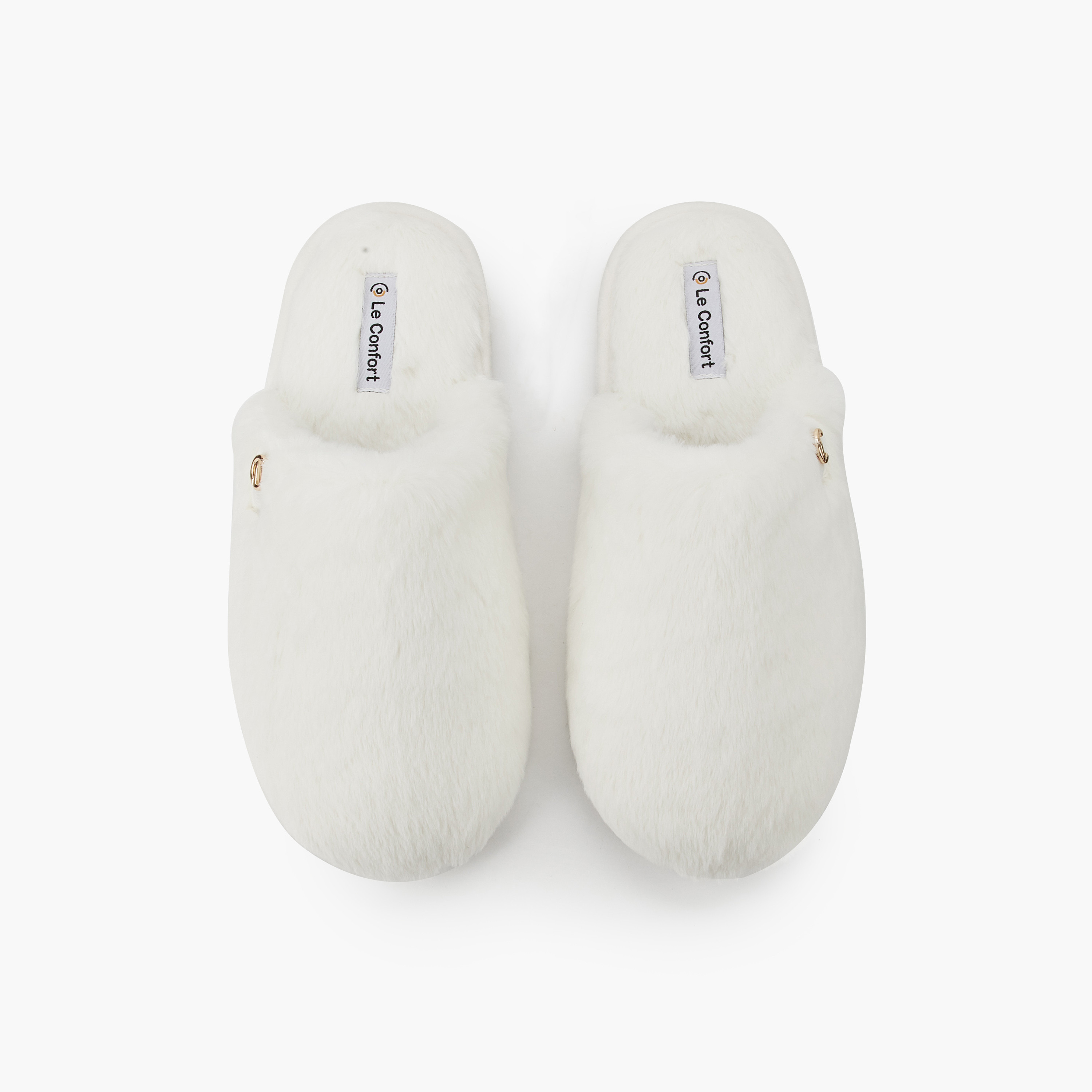 شبشب منزلي فرو صناعي للنساء من لو كونفورت-women-shoes-bedroomslippers-image-1